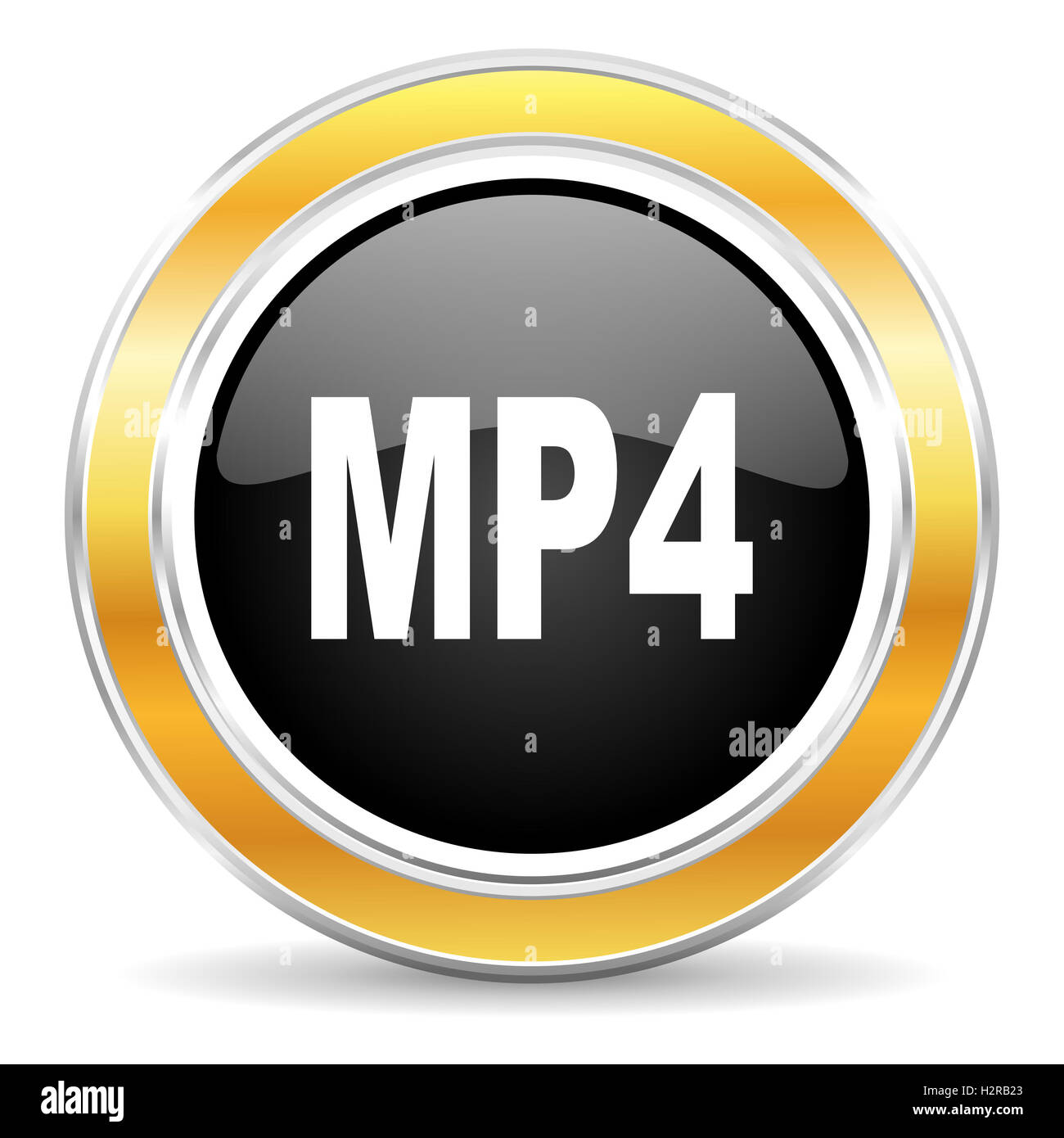 Mp4 icon Cut Out Stock Images & Pictures - Alamy
