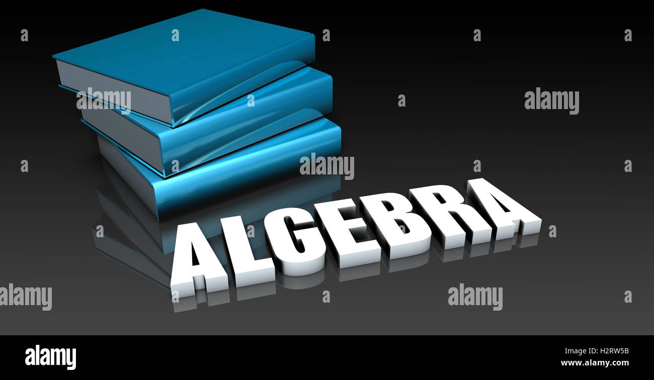 Algebra Class for School Education as Concept Stock Photo