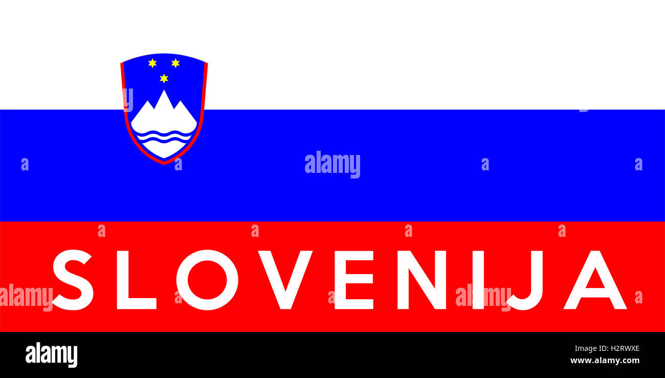 flag of Slovenia Stock Photo - Alamy