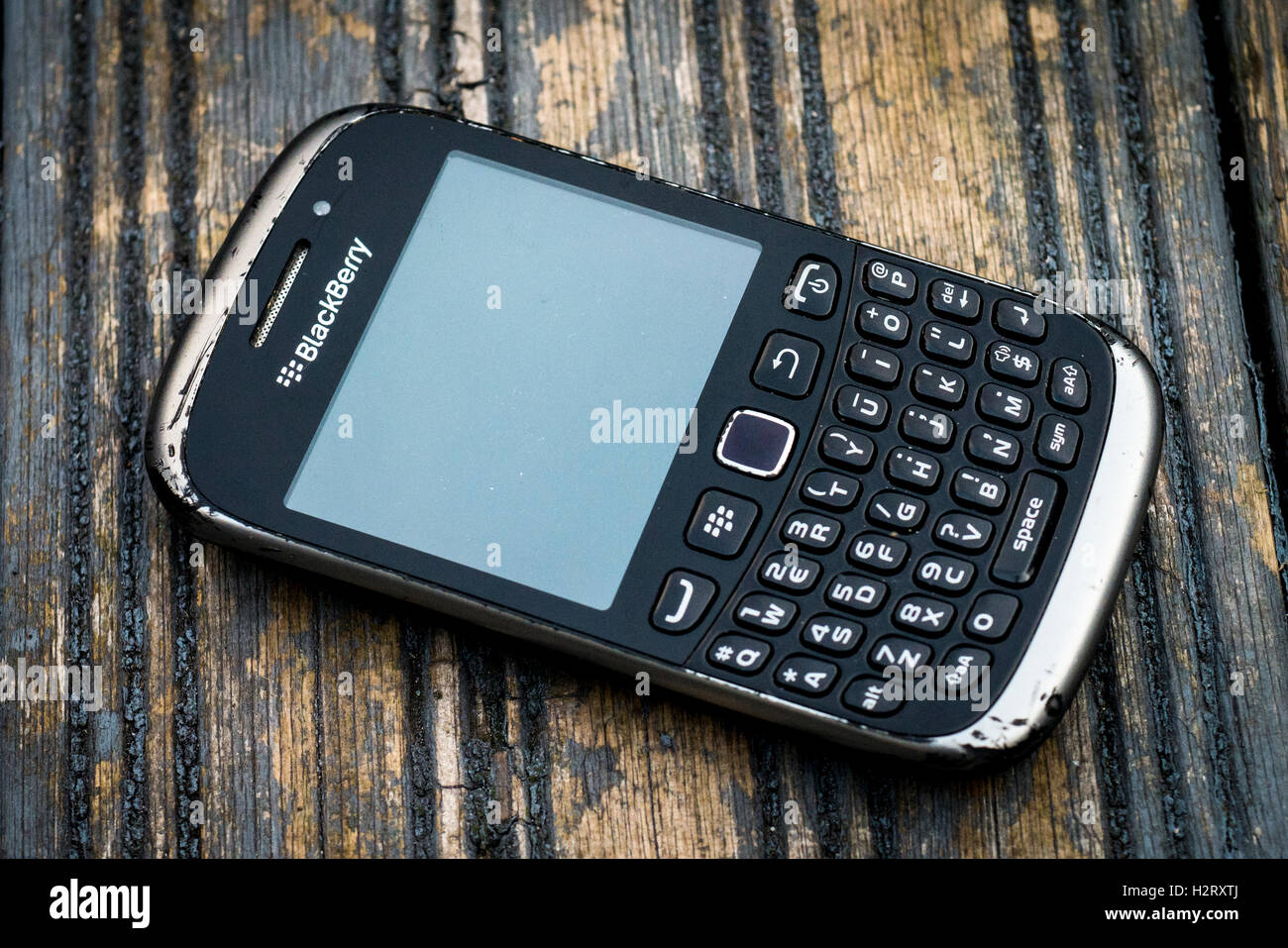 Blackberry Curve Smart Phone Stock Photo