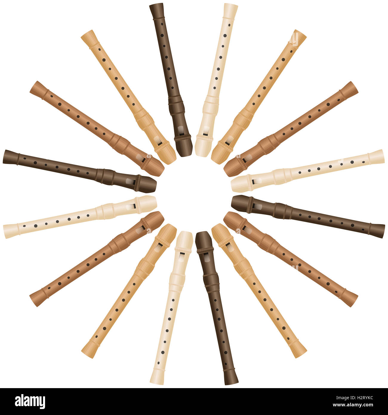 Recorder musical instrument hi-res stock photography and images - Alamy