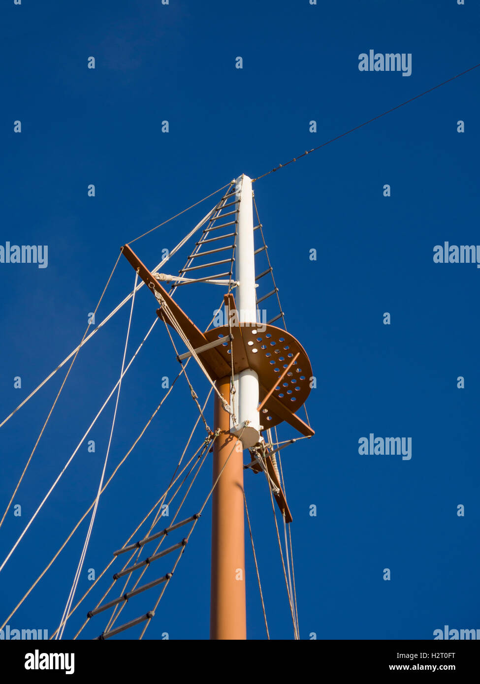 Sailing yacht in Lefkas Greece Stock Photo Alamy