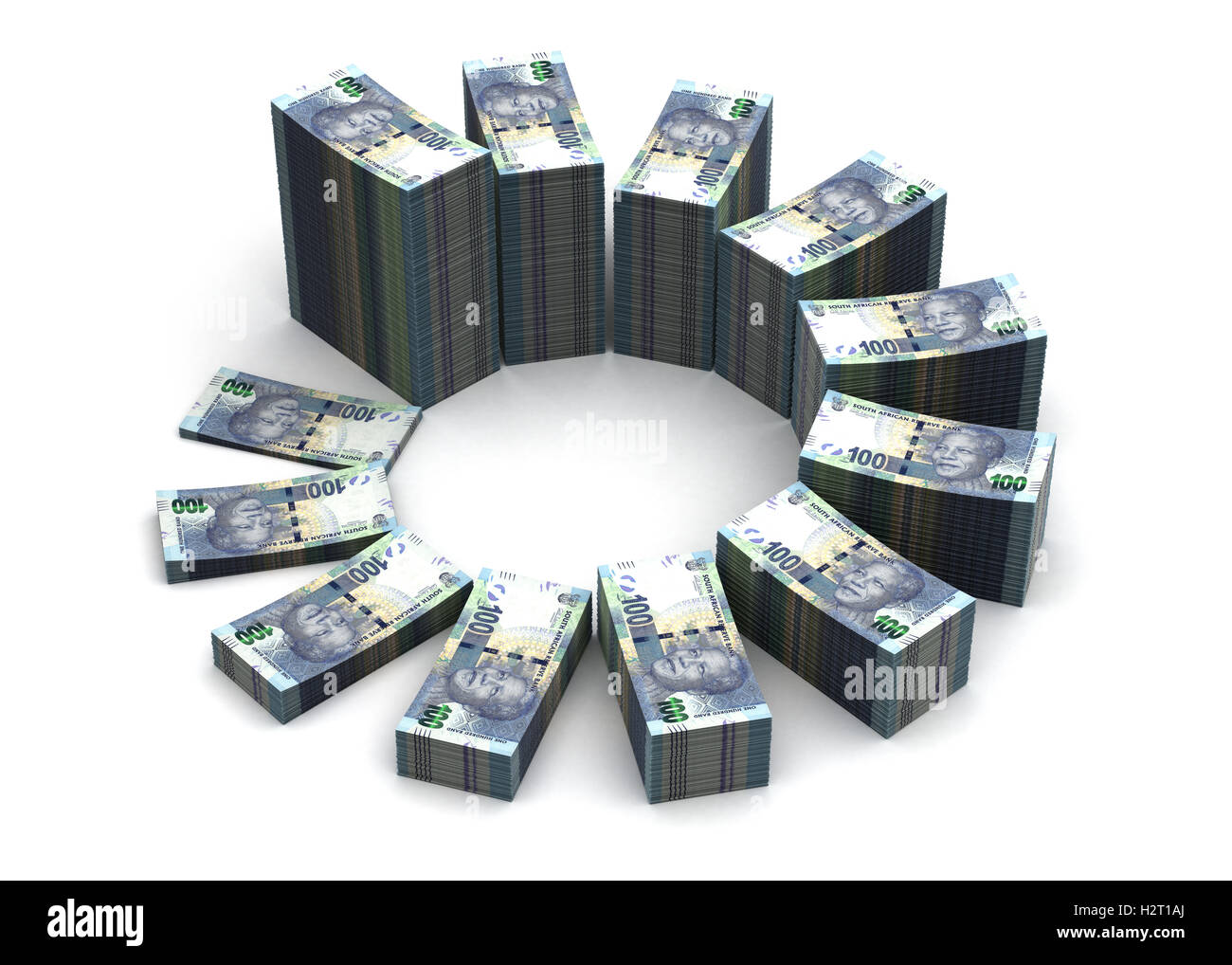 South African Rand Chart Stock Photo Alamy