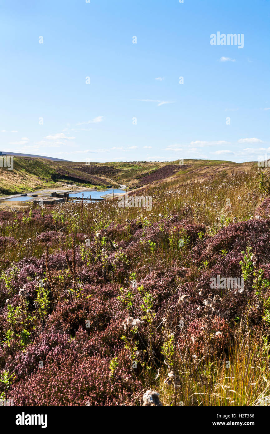 Blubberhouses Quarry, Harrogate, North Yorkshire, now closed down, set
