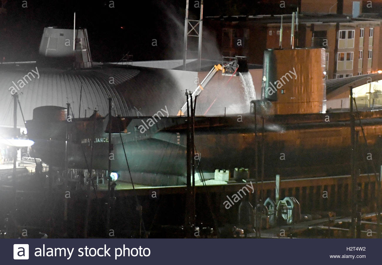 Filming Transformers Last Knight Gosport High Resolution Stock