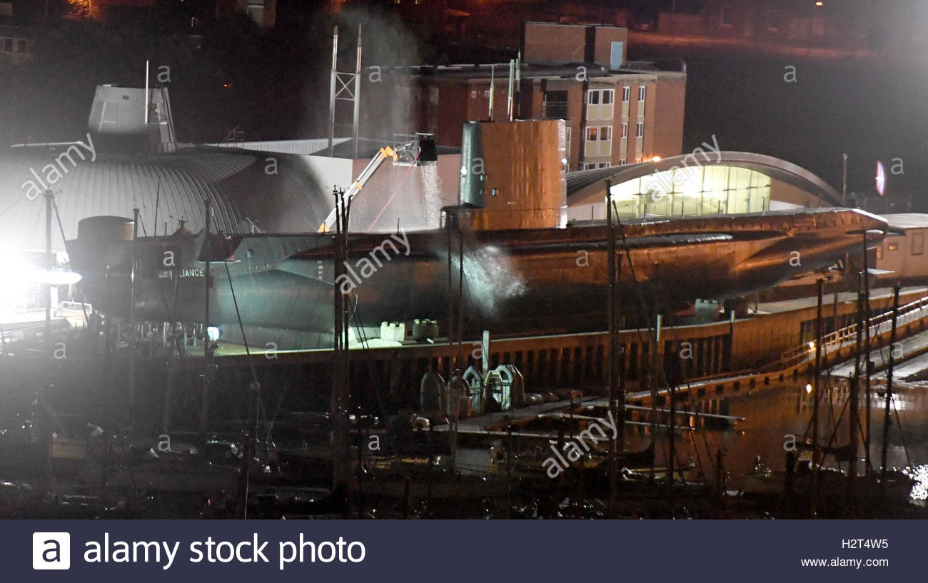 Filming Transformers Last Knight Gosport High Resolution Stock