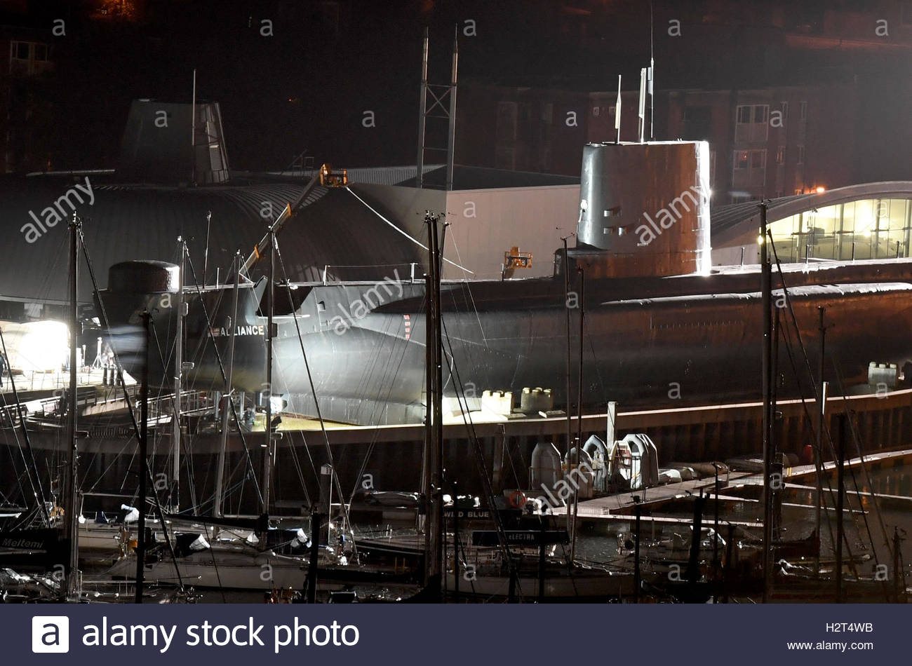 Filming Transformers Last Knight Gosport High Resolution Stock