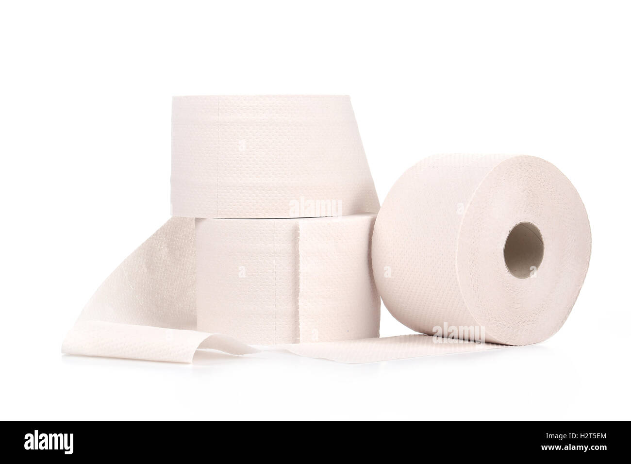 Rolls of toilet paper Stock Photo Alamy