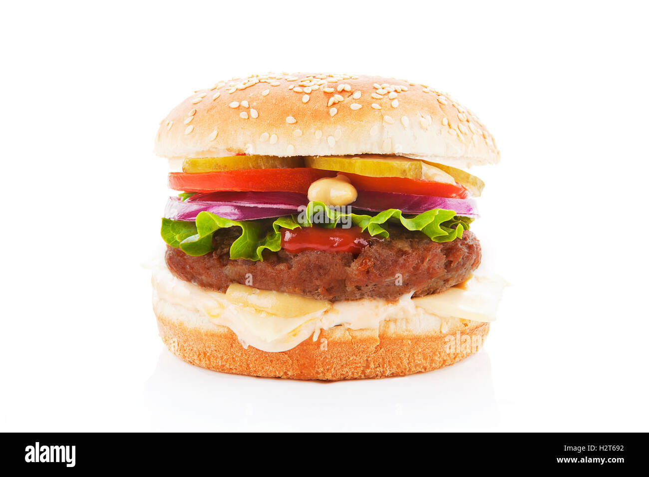 all white hamburgs
