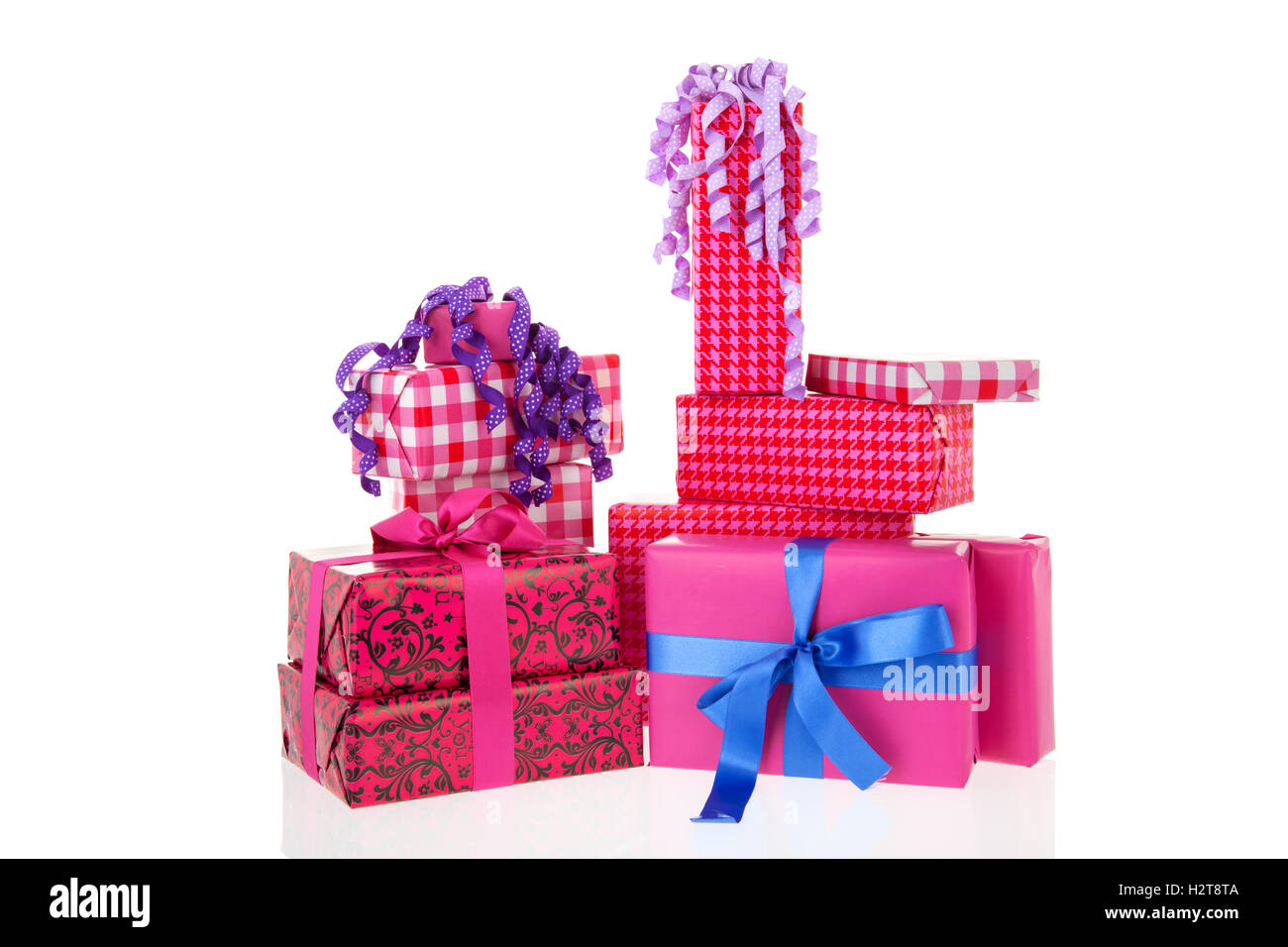 Pink gifts Stock Photo