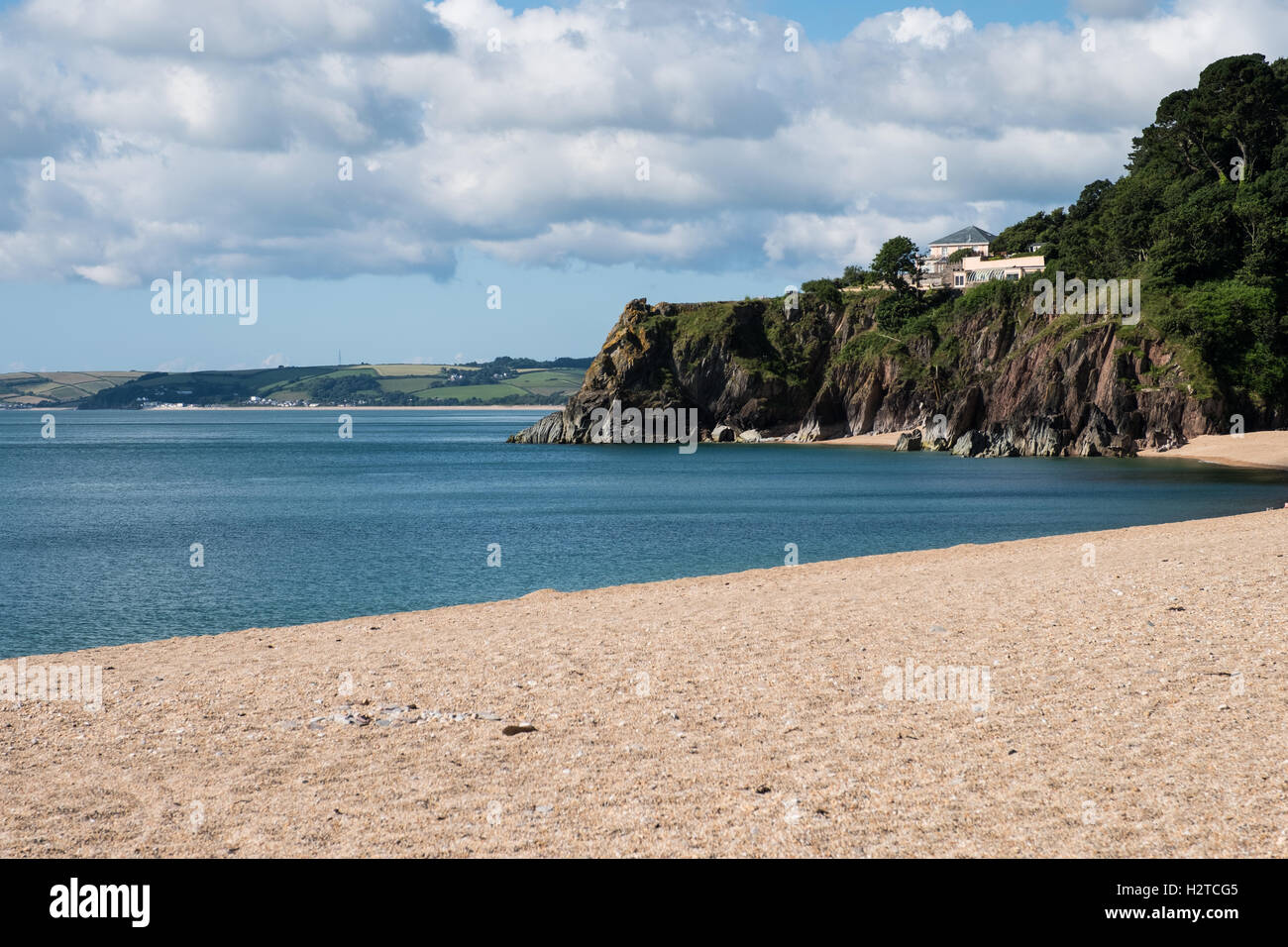 Blackpool Sands at Stoke Fleming Devon UK Stock Photo Alamy