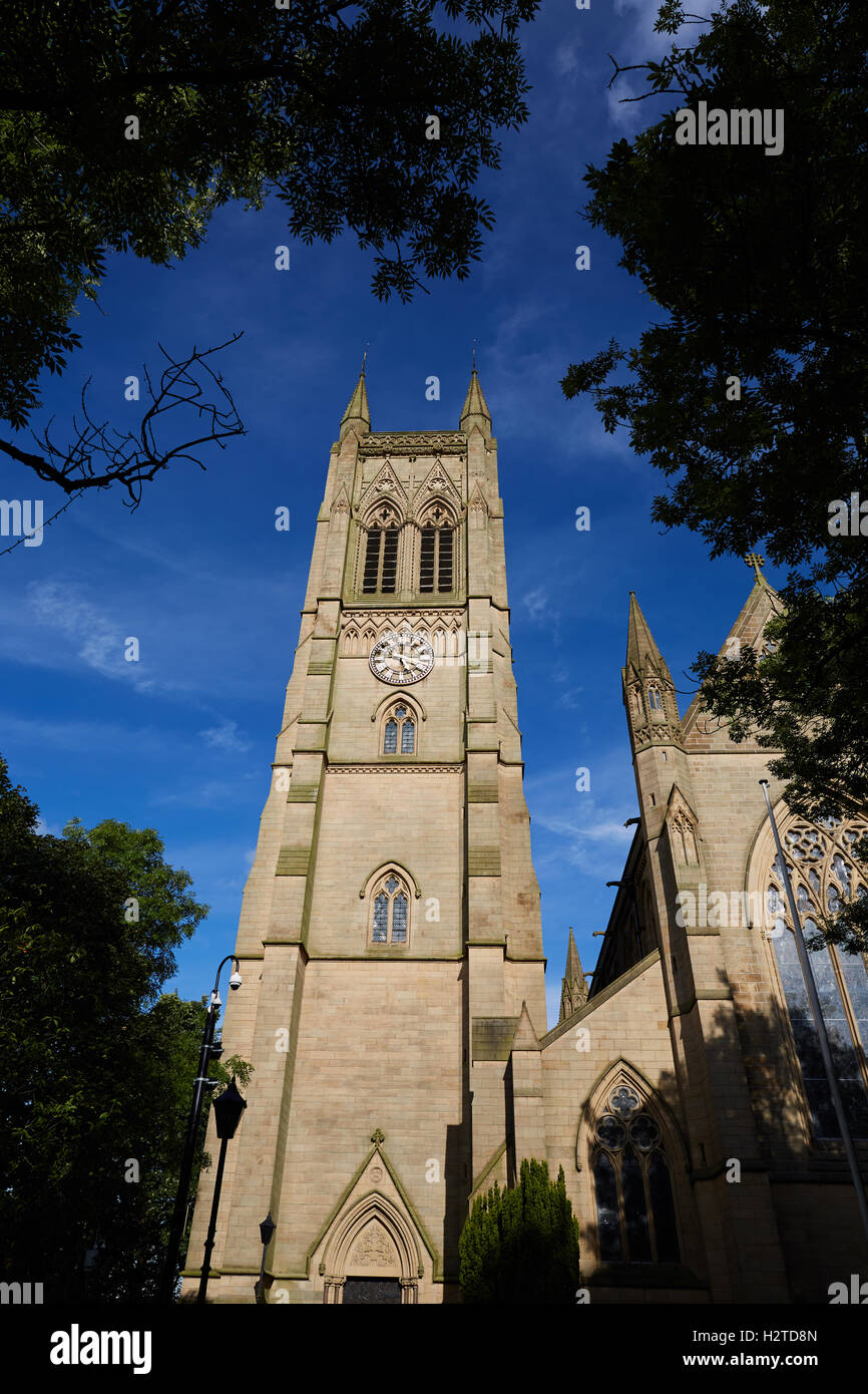 Bolton Parish Church Lancashire town centre landmark Church religion
