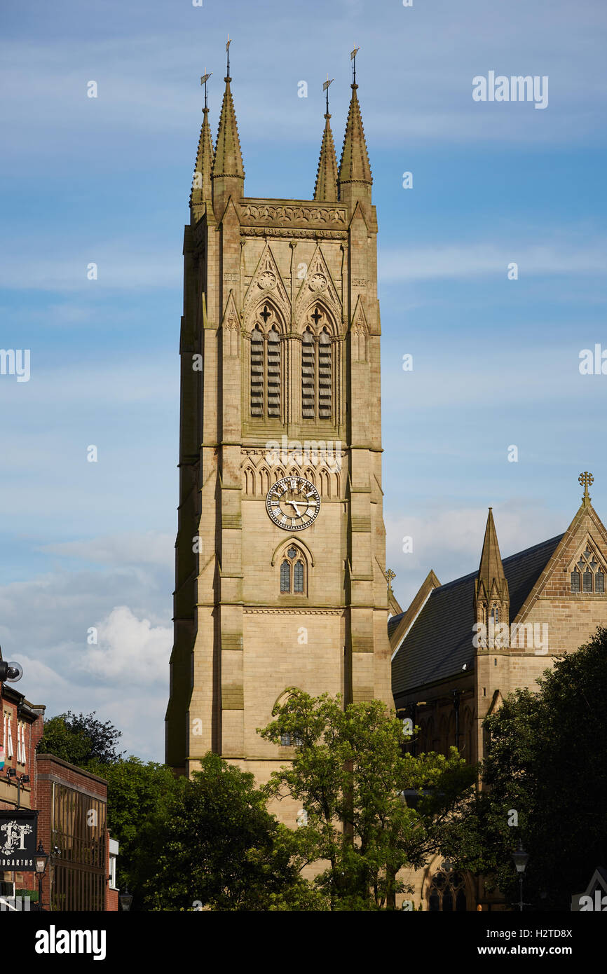 Bolton Parish Church Lancashire town centre landmark Church religion