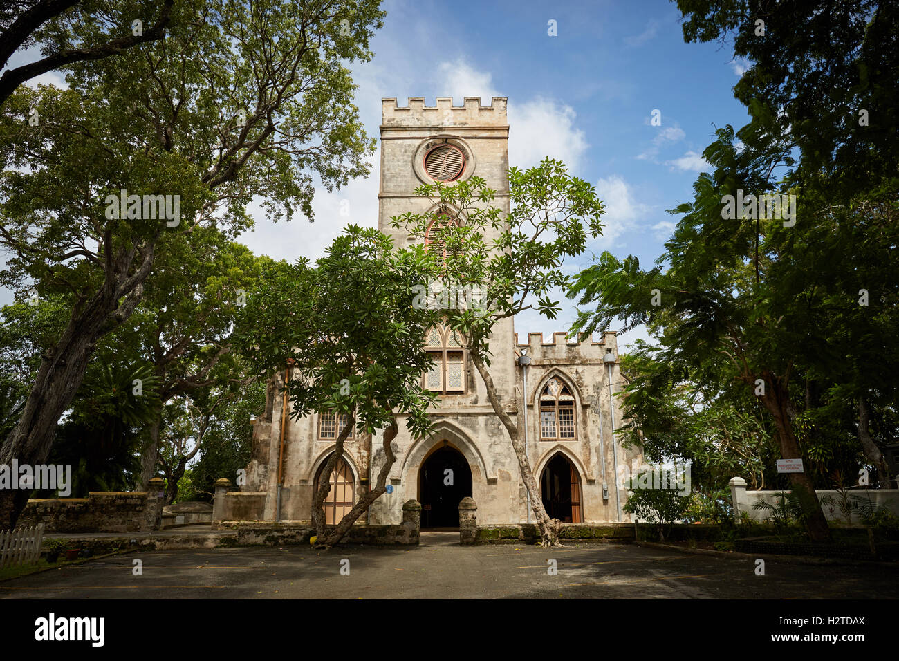 Barbados St John S Parish Church Gothic Exterior Historic History Important Significant Landmark