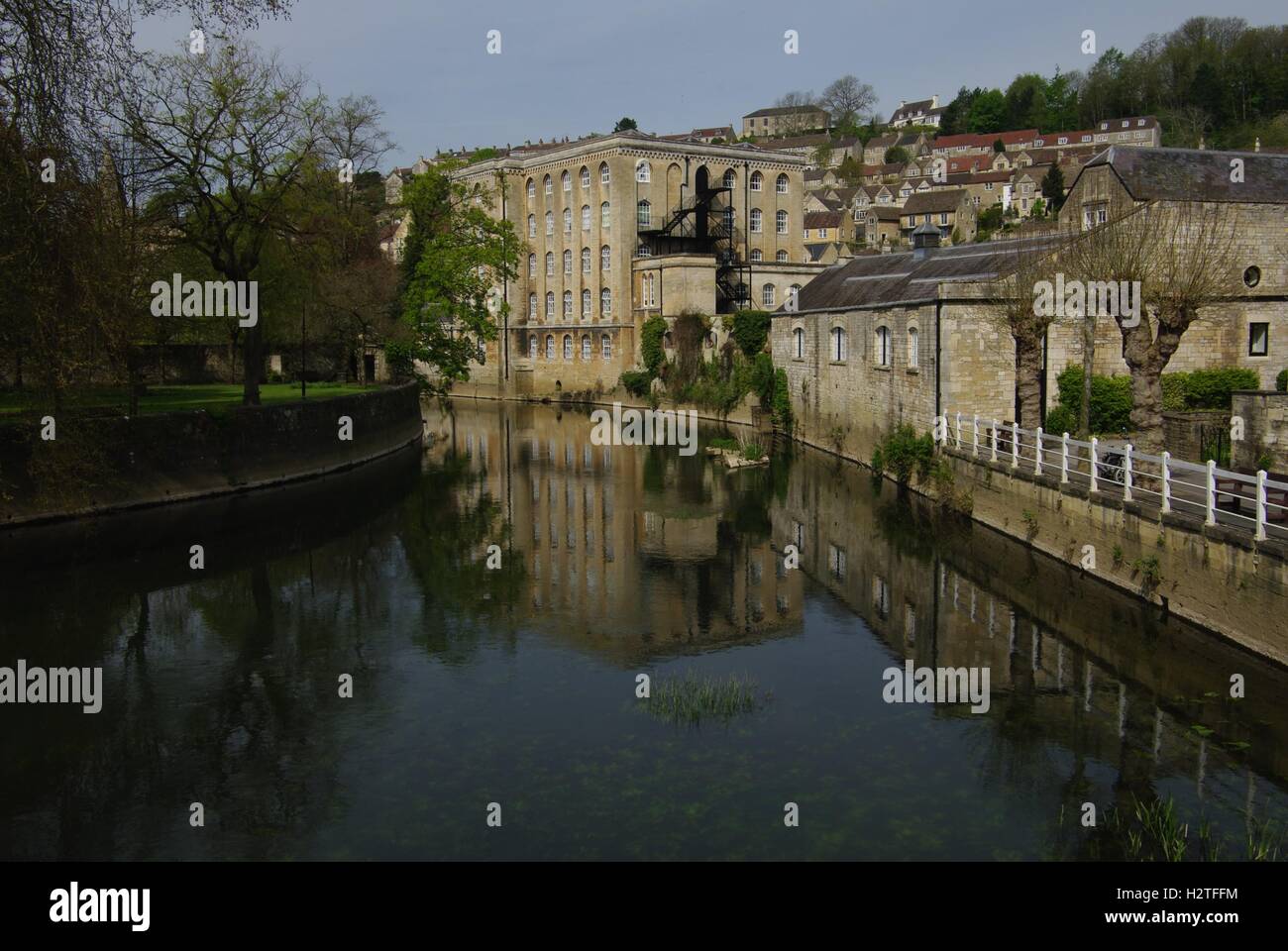 British Rivers Avon River Avon at Bradford On Avon, Wiltshire, England Stock Photo - Alamy