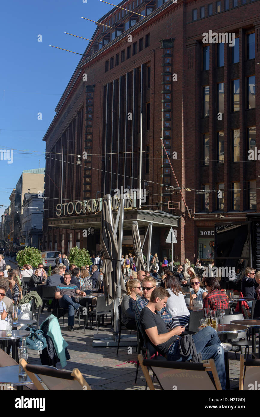 at department store Stockmann, Helsinki, Finland Stock Photo Alamy