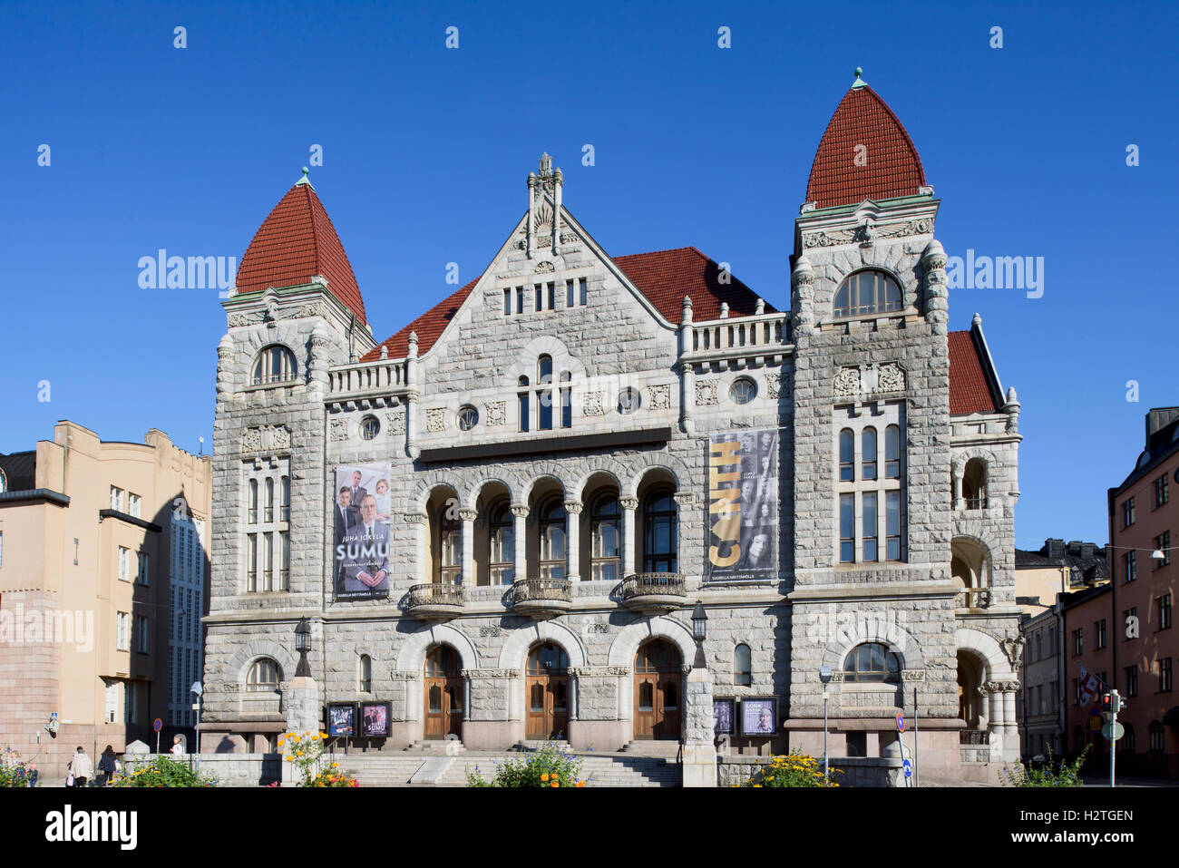 national theatre, Helsinki, Finland Stock Photo - Alamy