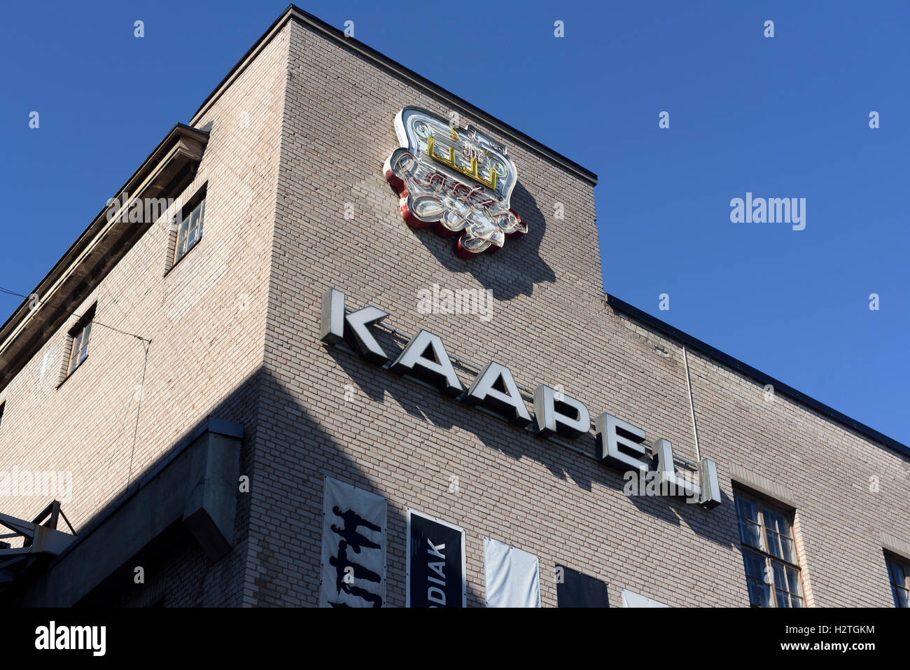 culture centre Kaapeli, Helsinki, Finland Stock Photo - Alamy