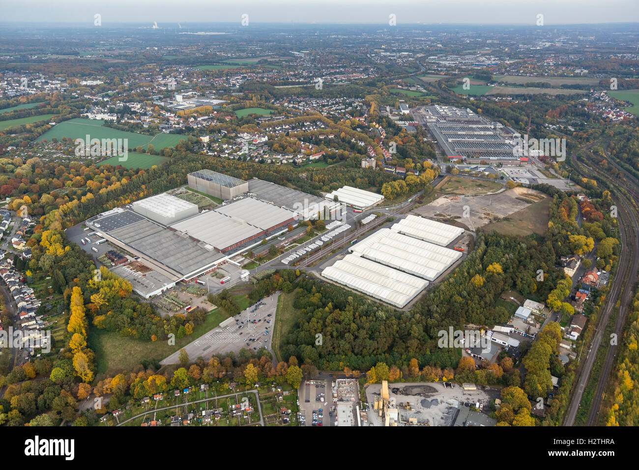 Aerial Picture Opel Work 2 And Opelwerk 3 Aerial Picture Of Bochum Stock Photo Alamy
