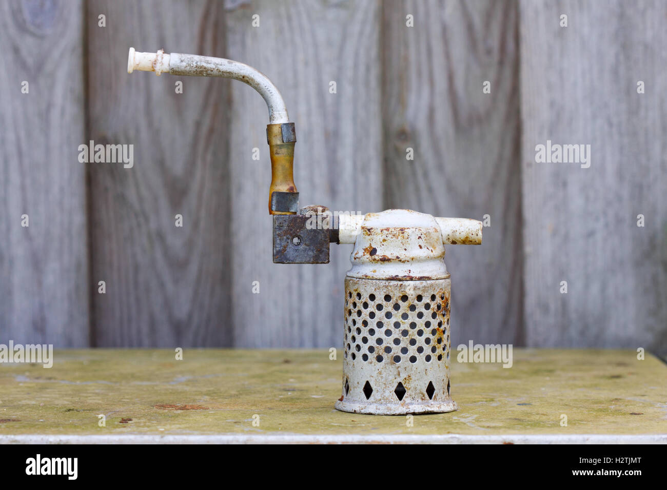 Smoker used for beekeeping Stock Photo