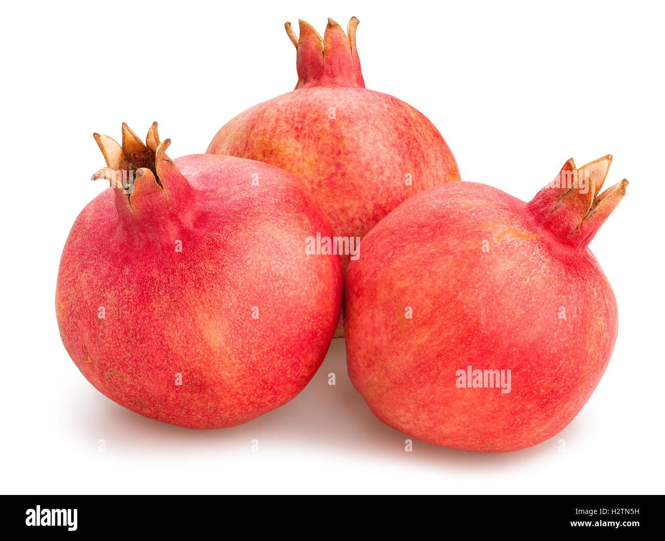 pomegranate isolated Stock Photo