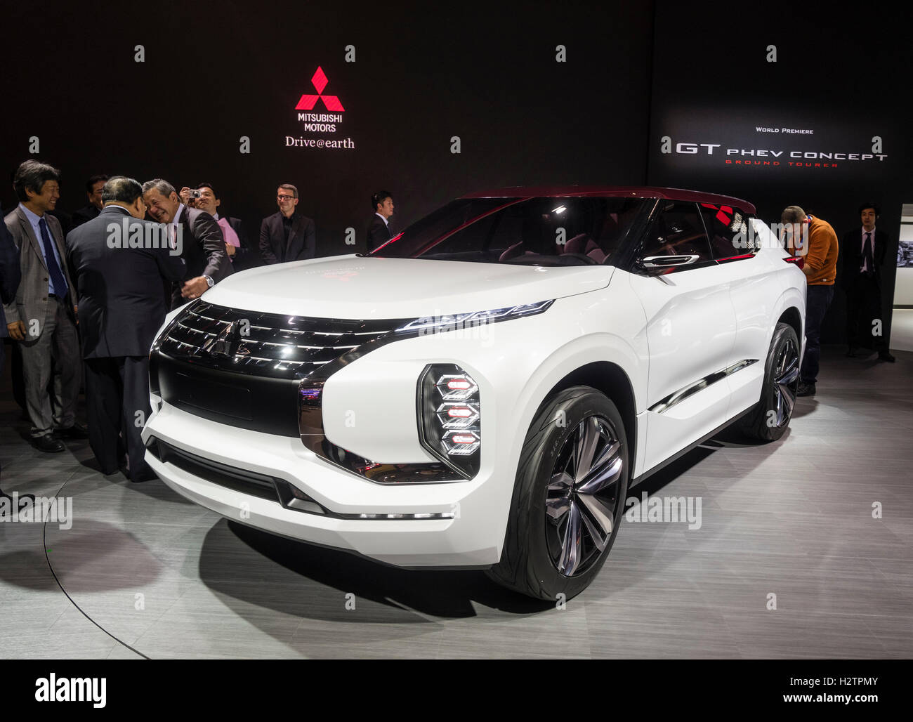 Mitsubishi GT PHEV concept SUV at Paris Motor Show 2016 Stock Photo