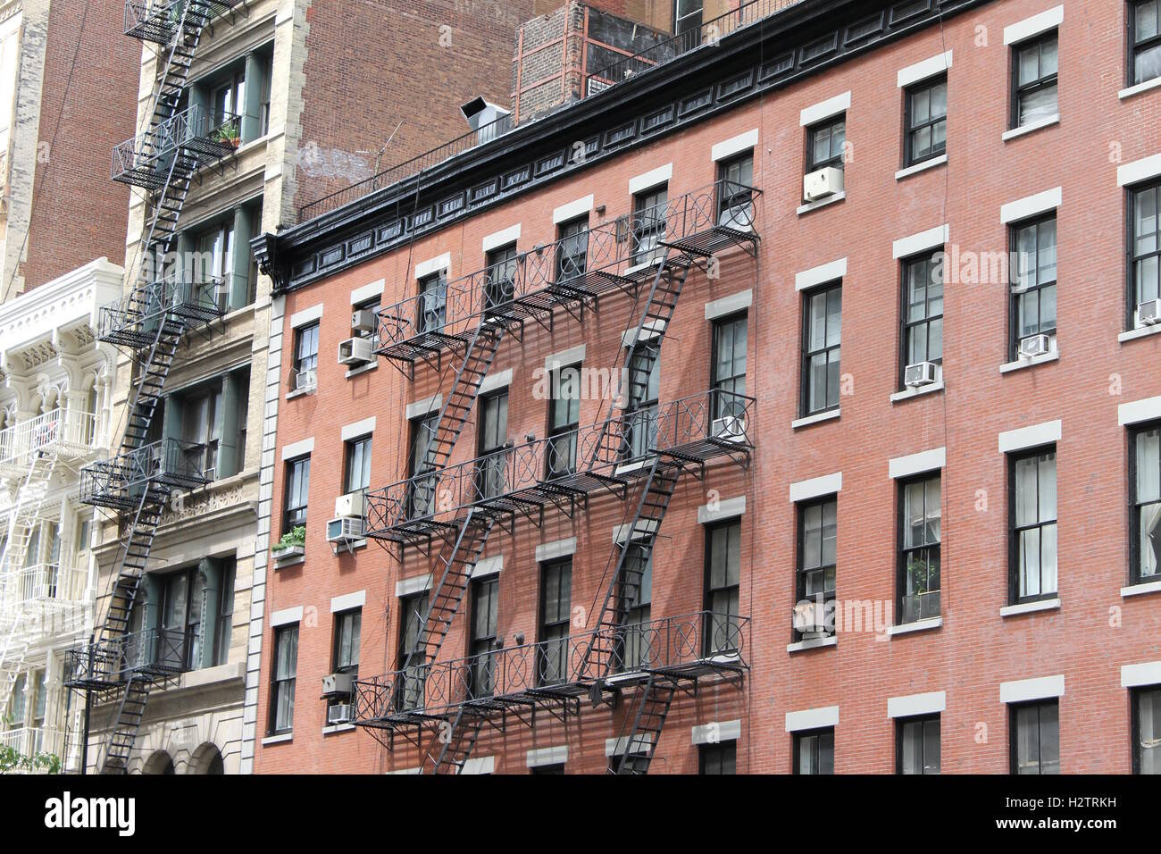Modern Brick Apartment Building