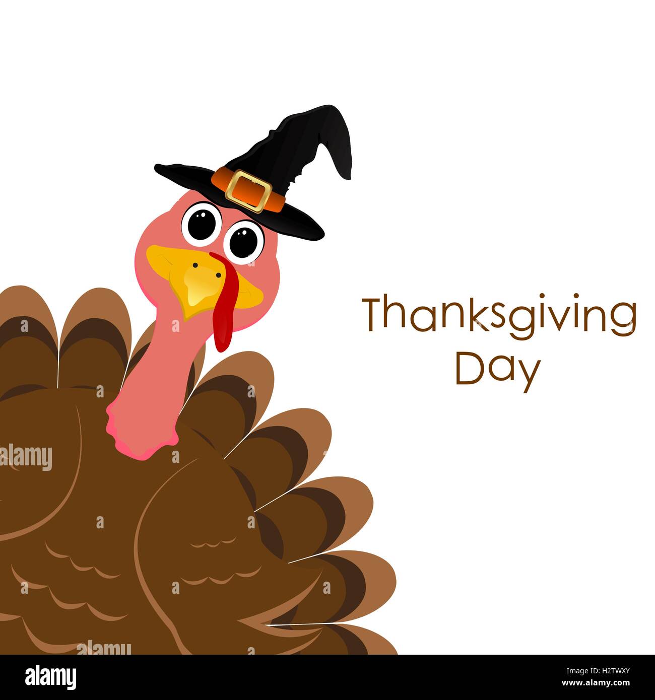 Holiday turkey on Thanksgiving Day Stock Vector Image & Art - Alamy