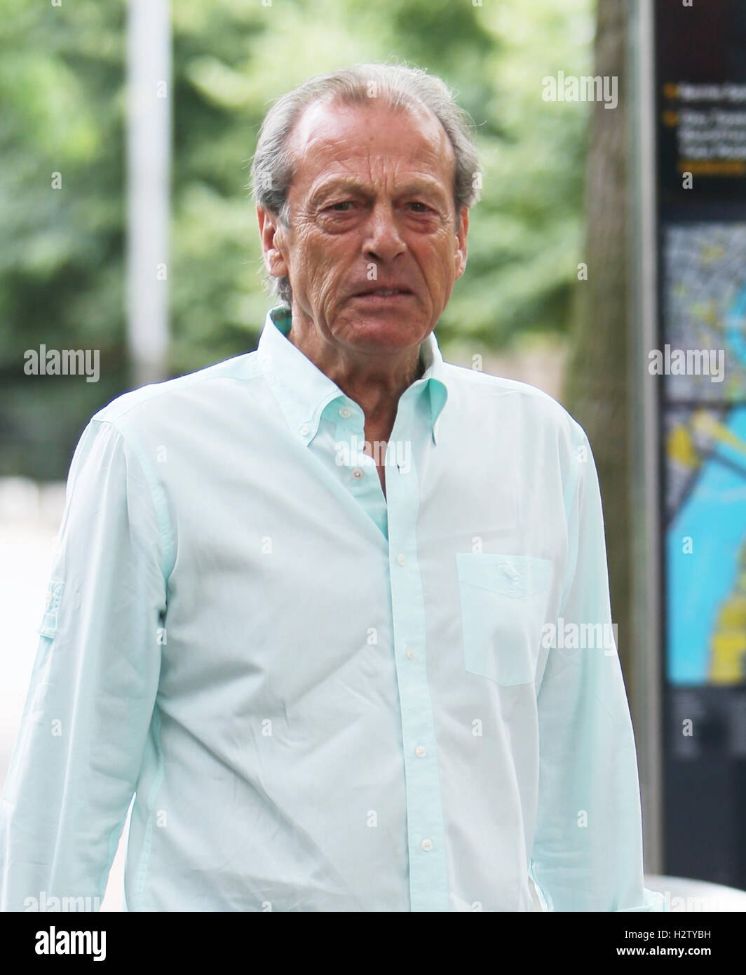 Leslie Grantham outside ITV Studios  Featuring: Leslie Grantham Where: London, United Kingdom When: 21 Jul 2016 Stock Photo