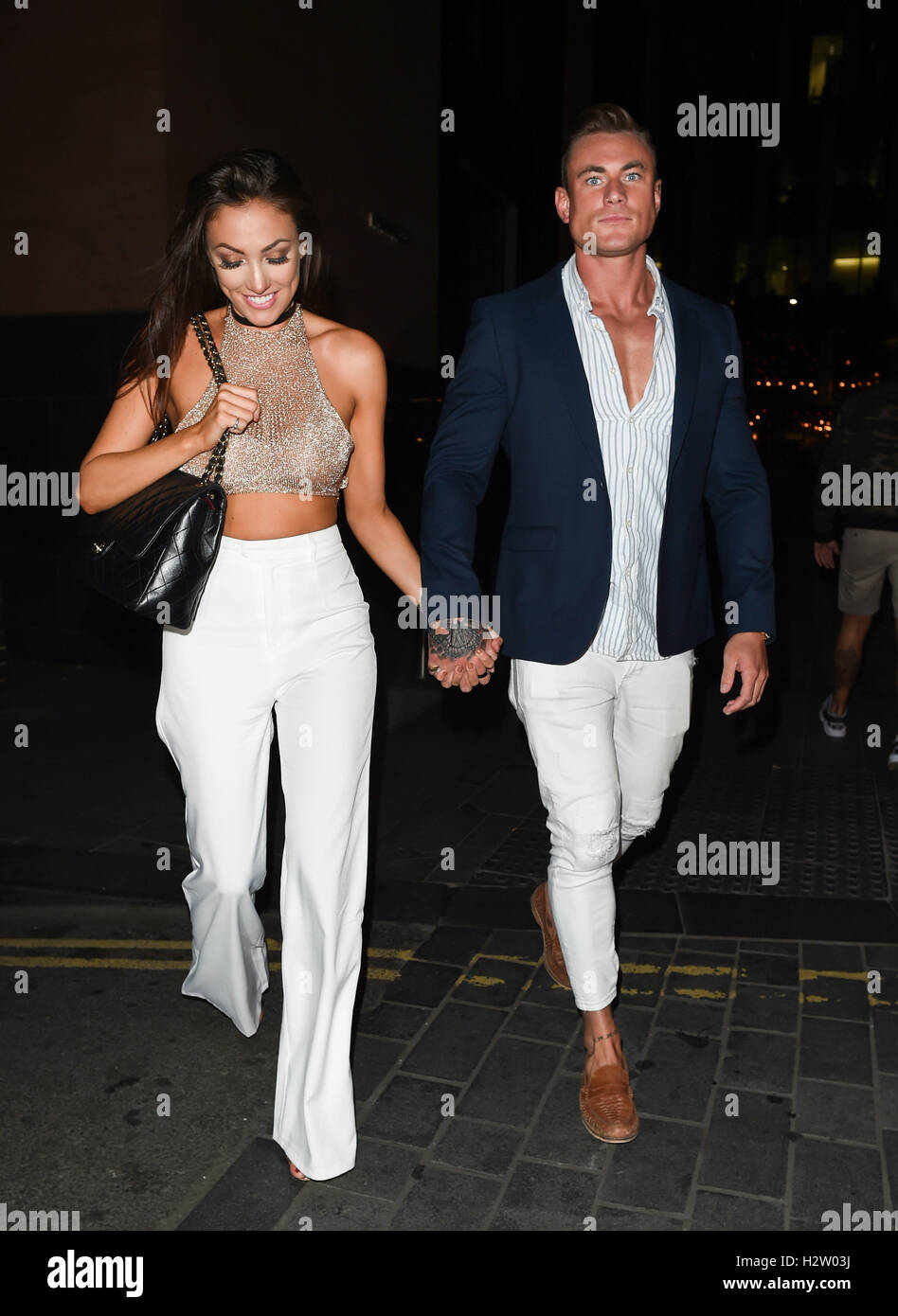 Love Island couple Tom Powell and Sophie Gradon at Neighbourhood in  Manchester Featuring: Tom Powell, Sophie Gradon Where: Manchester, United  Kingdom When: 22 Jul 2016 Stock Photo - Alamy