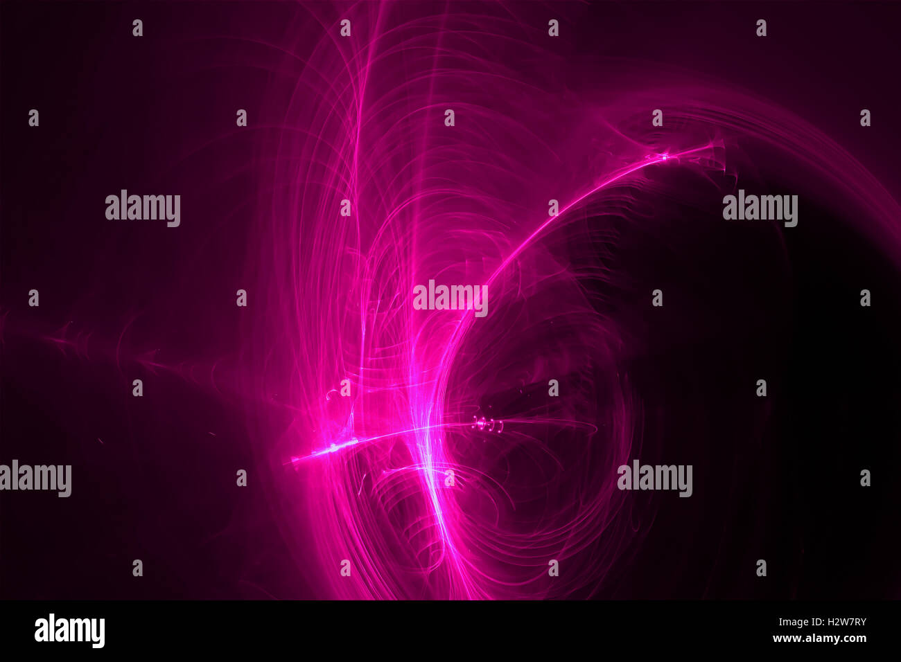Pink Glow Wave Lighting Effect Abstract Background For Your Business Stock Photo Alamy