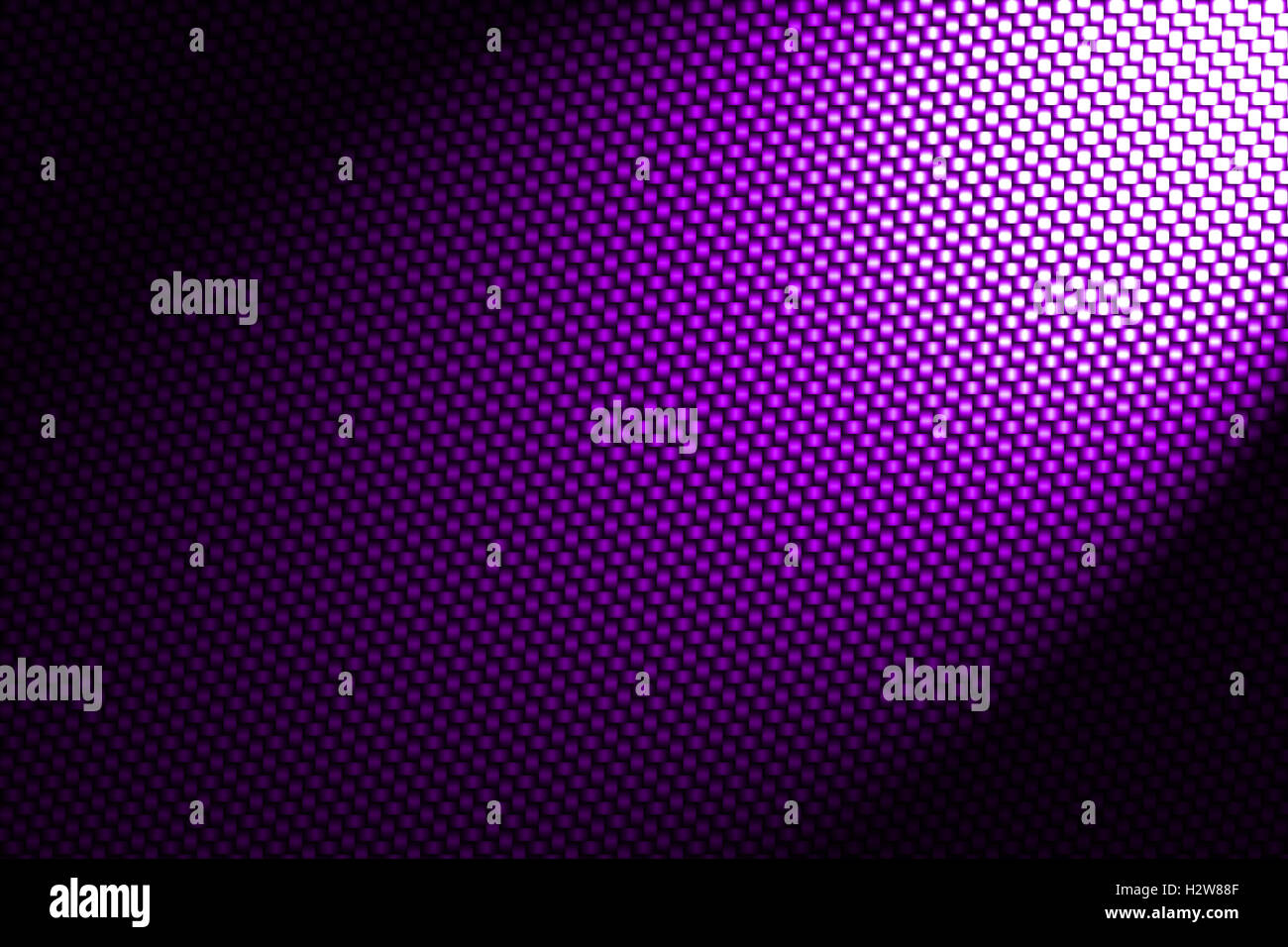 spotlight on purple carbon fiber background Stock Photo - Alamy