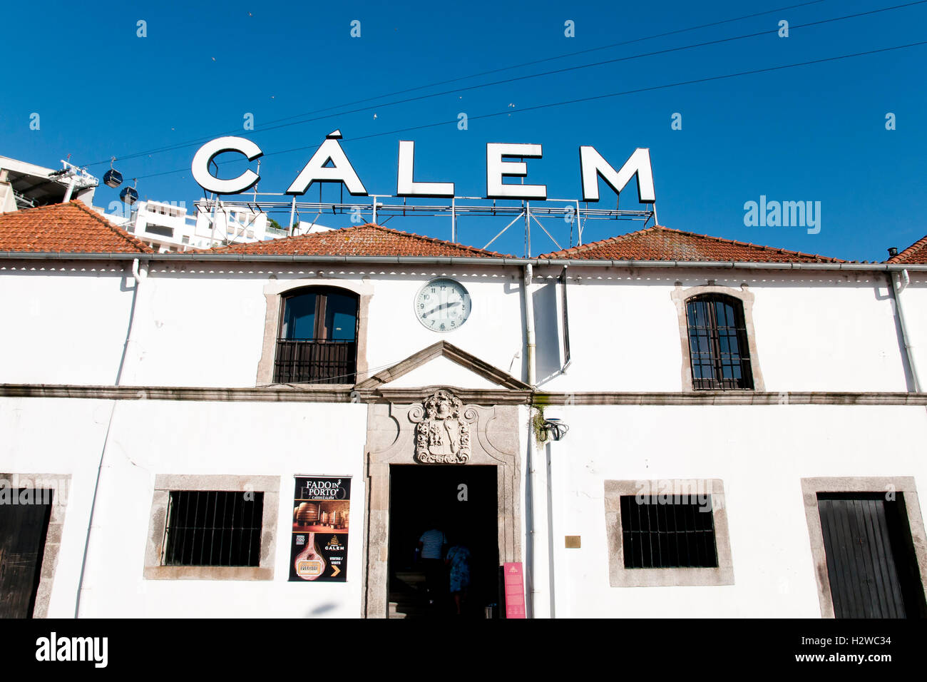 Calem port wine Porto Portugal Stock Photo Alamy