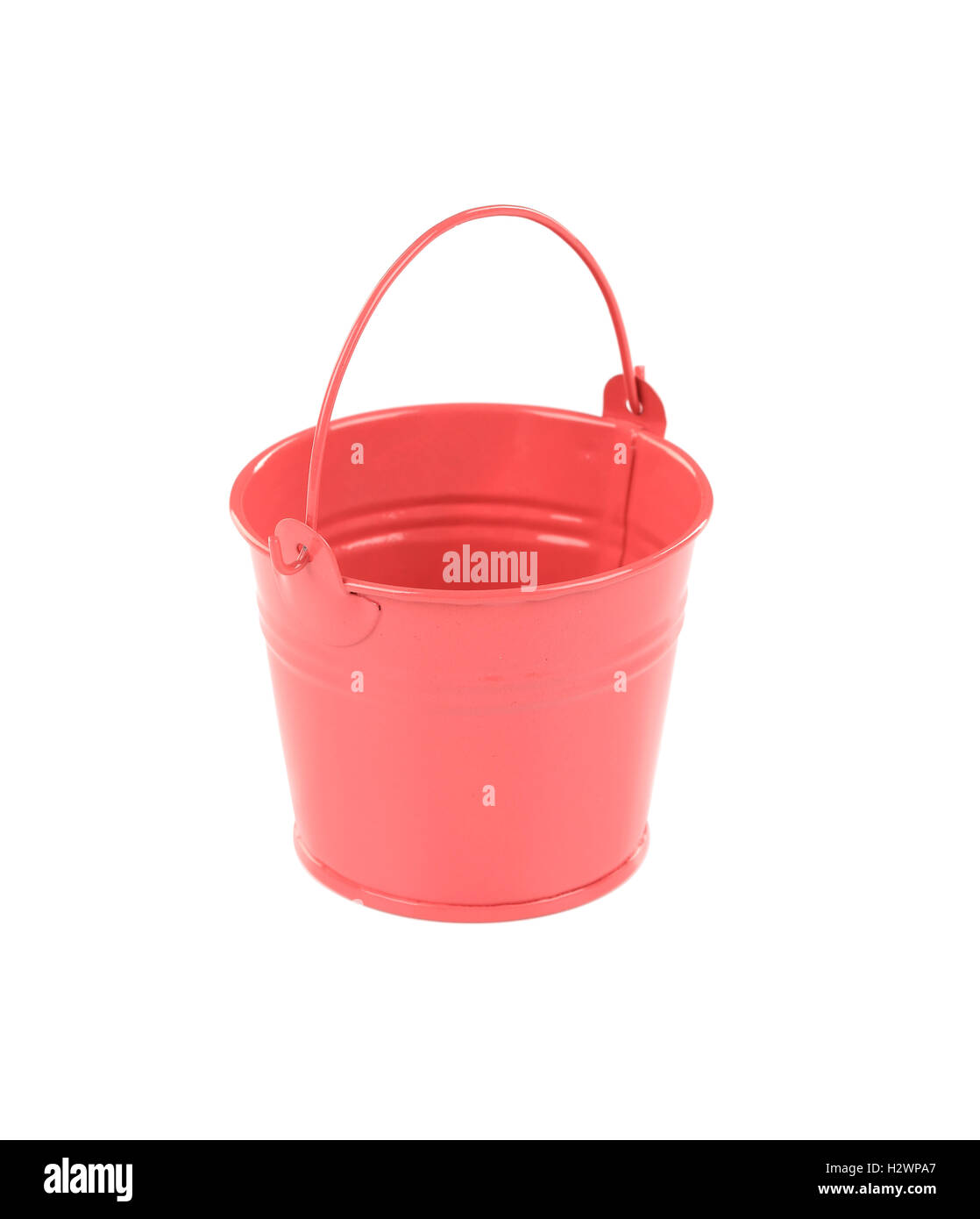 Pink metal bucket Stock Photo Alamy