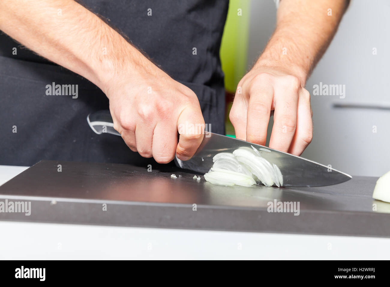 Man onion cut hi-res stock photography and images - Alamy