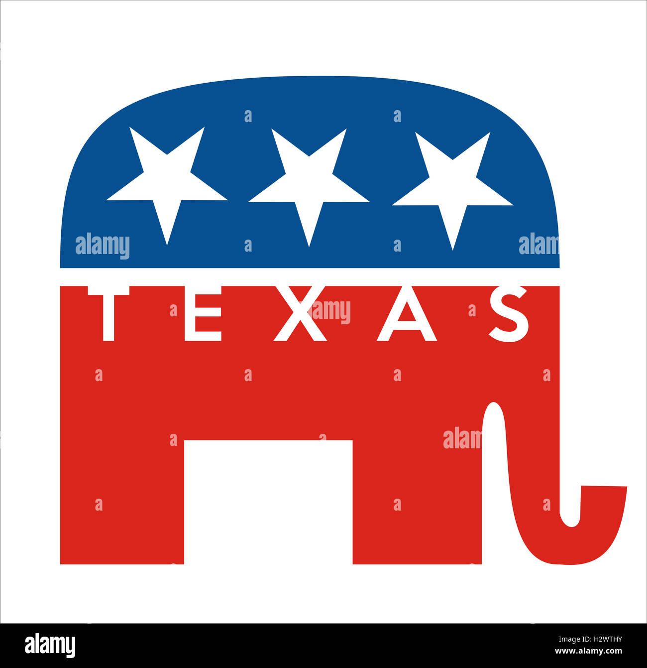 republicans Texas Stock Photo