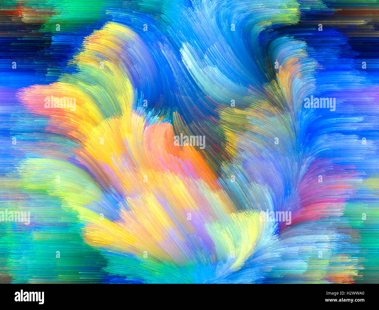 Inner Life of Color Stock Photo