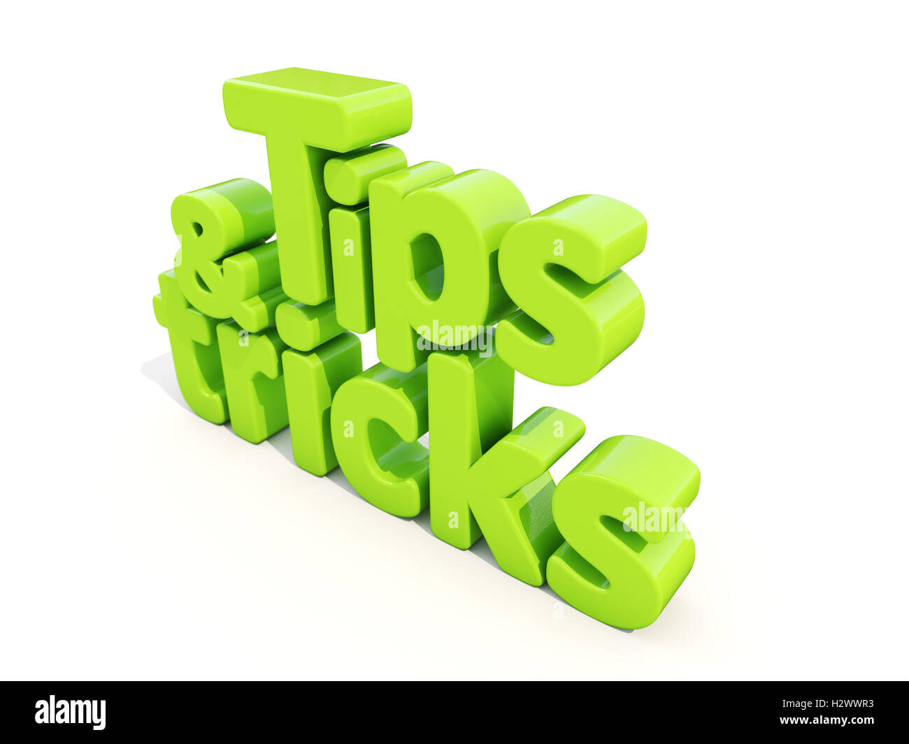 3d tips and tricks Stock Photo - Alamy