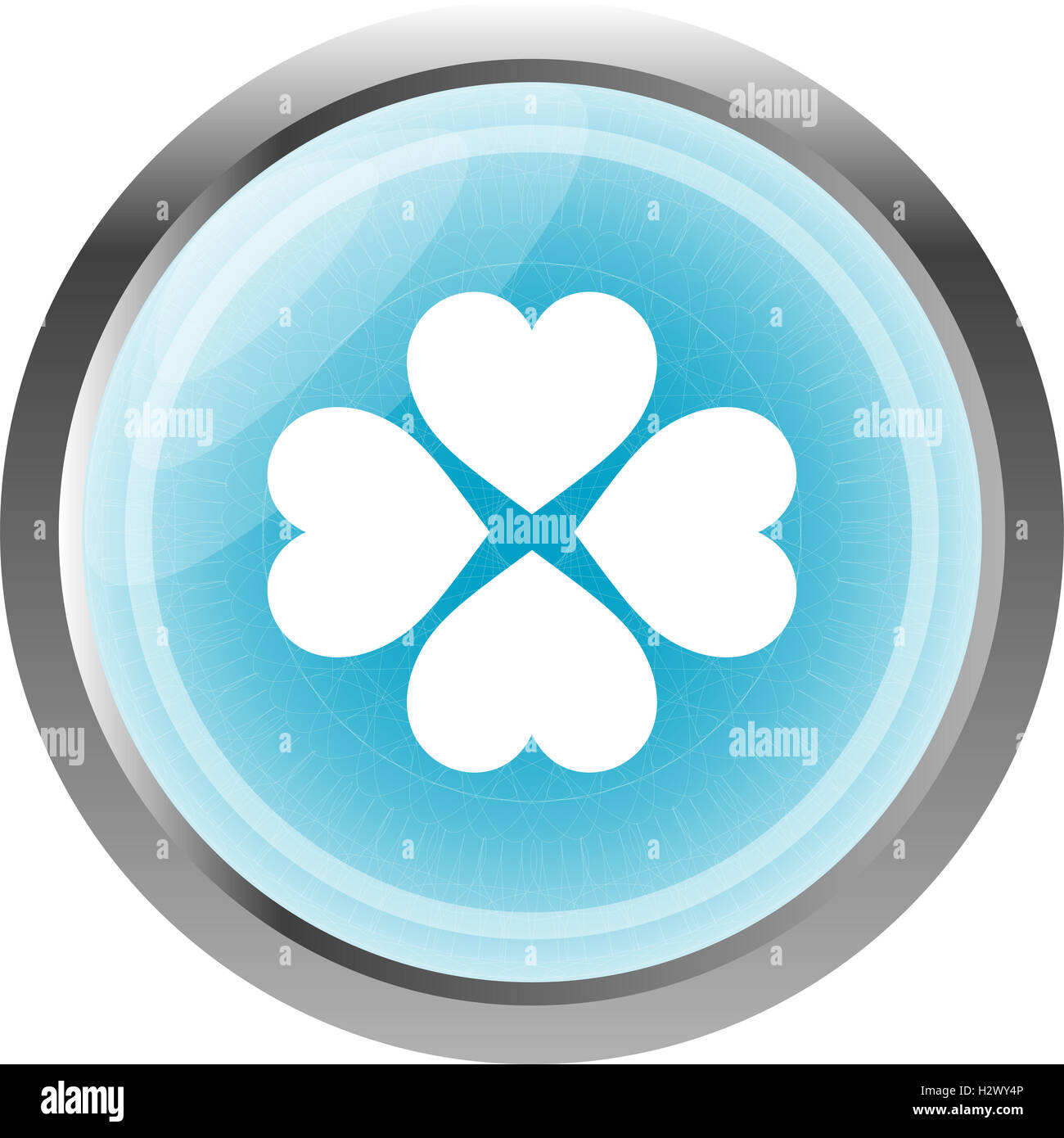 button with heart set sign, icon isolated on white Stock Photo - Alamy