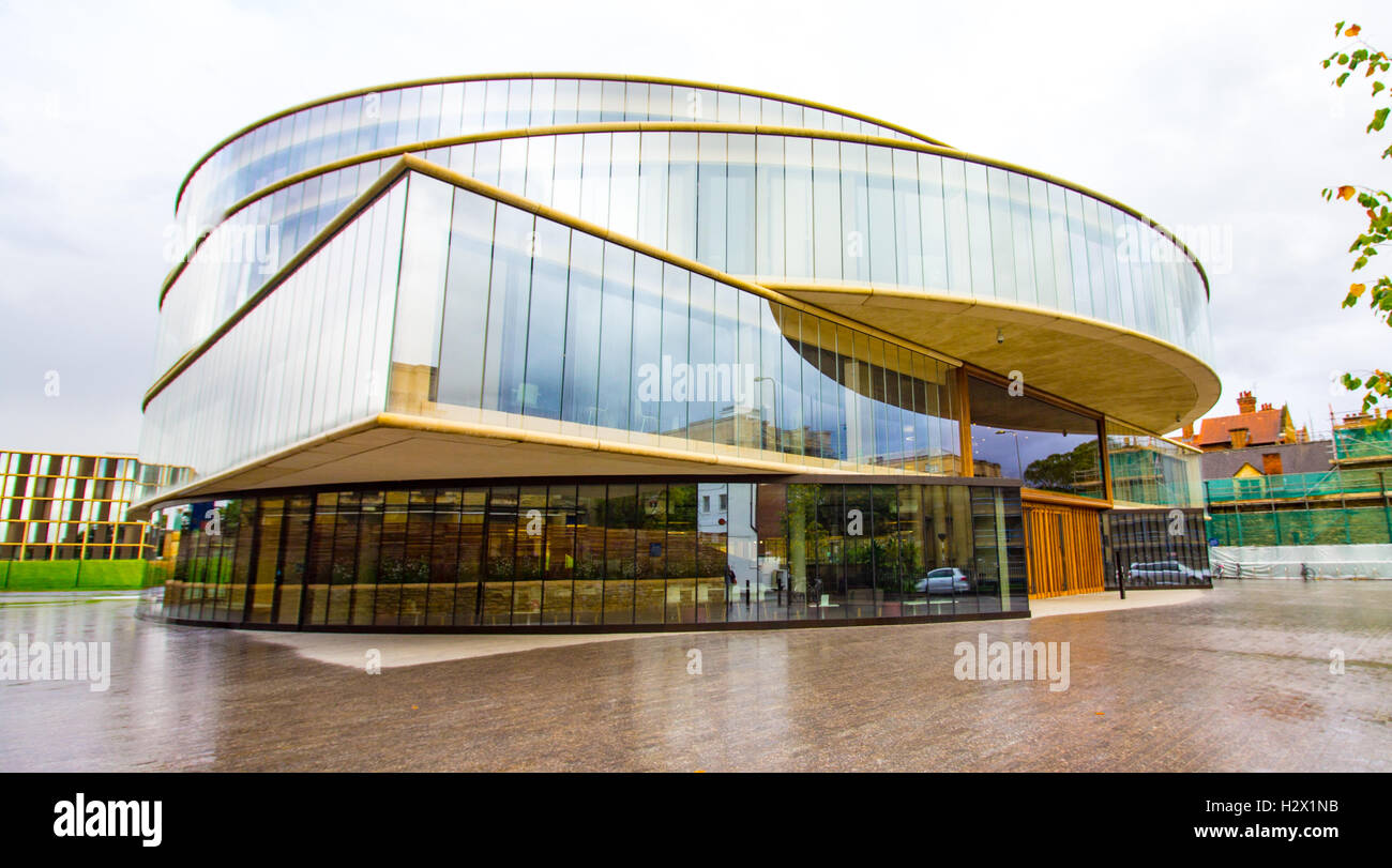 Blavatnik School of Government Building, part of Oxford University on Walton Street, Oxford