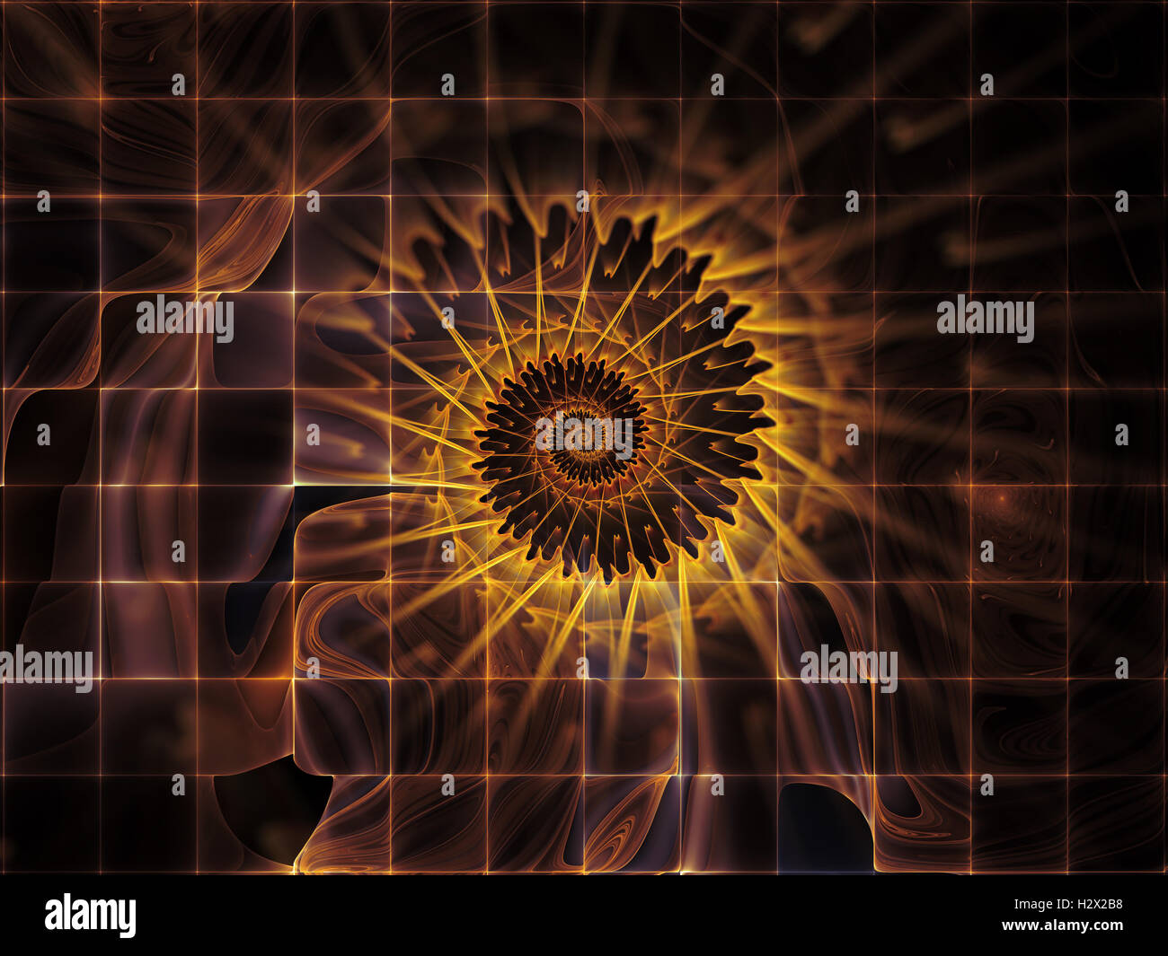 Visualization of Space Stock Photo