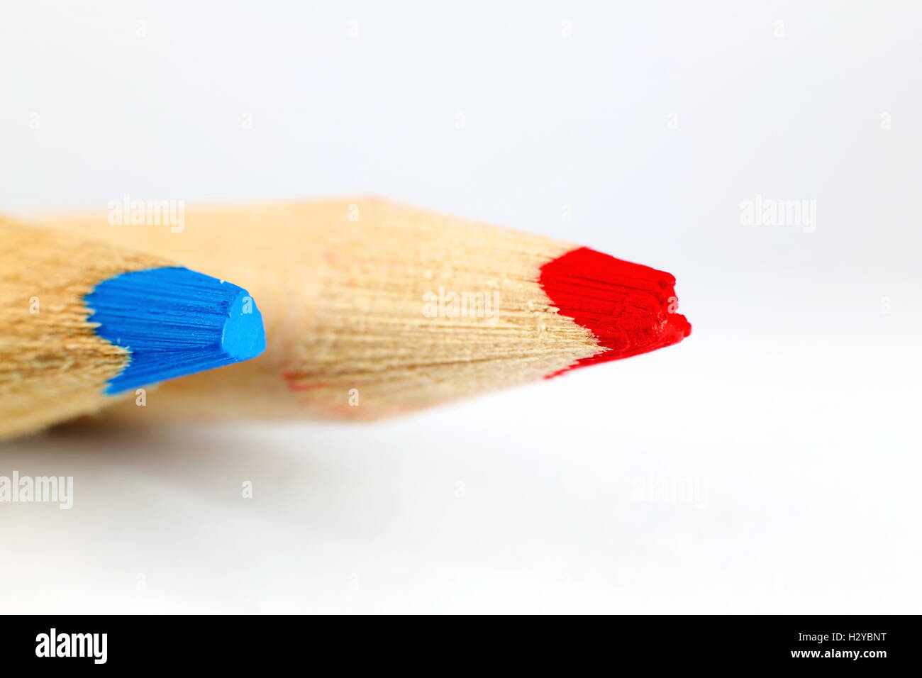 colored pencils as a background Stock Photo