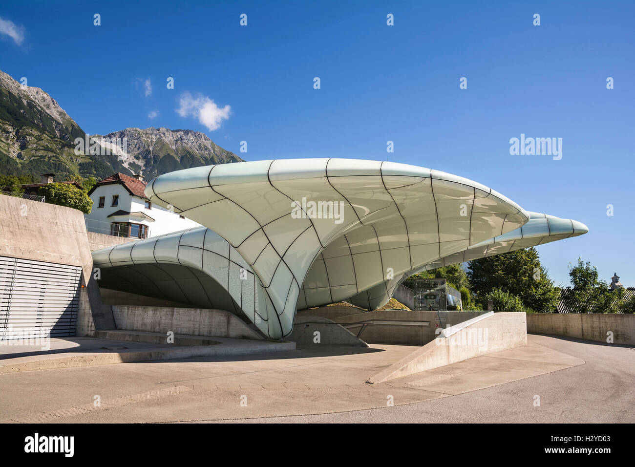Hungerburgbahn Hybrid Funicular Railway Loewenhaus Station