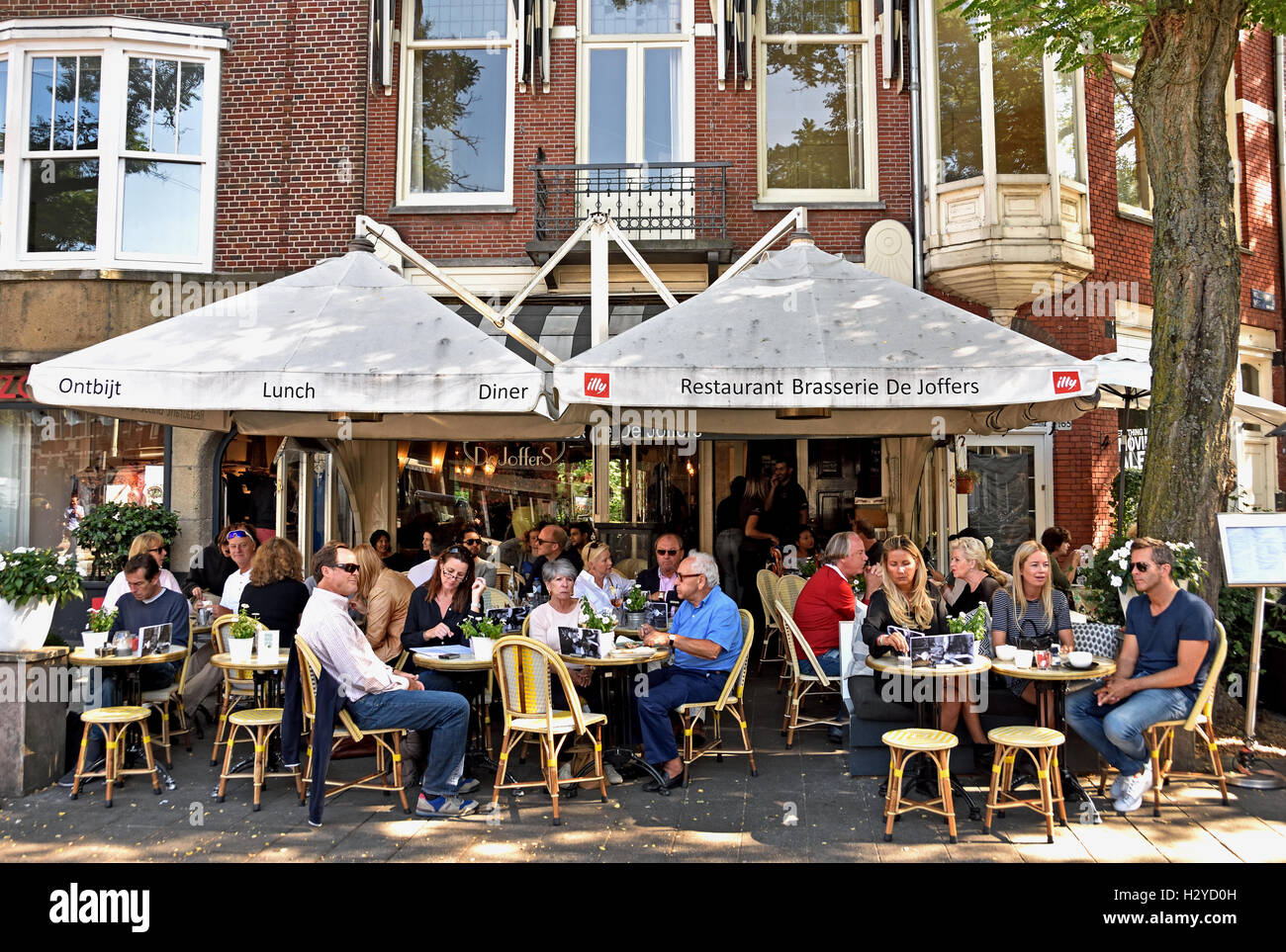 Brasserie de Joffers Oud Zuid Amsterdam Netherlands Stock Photo