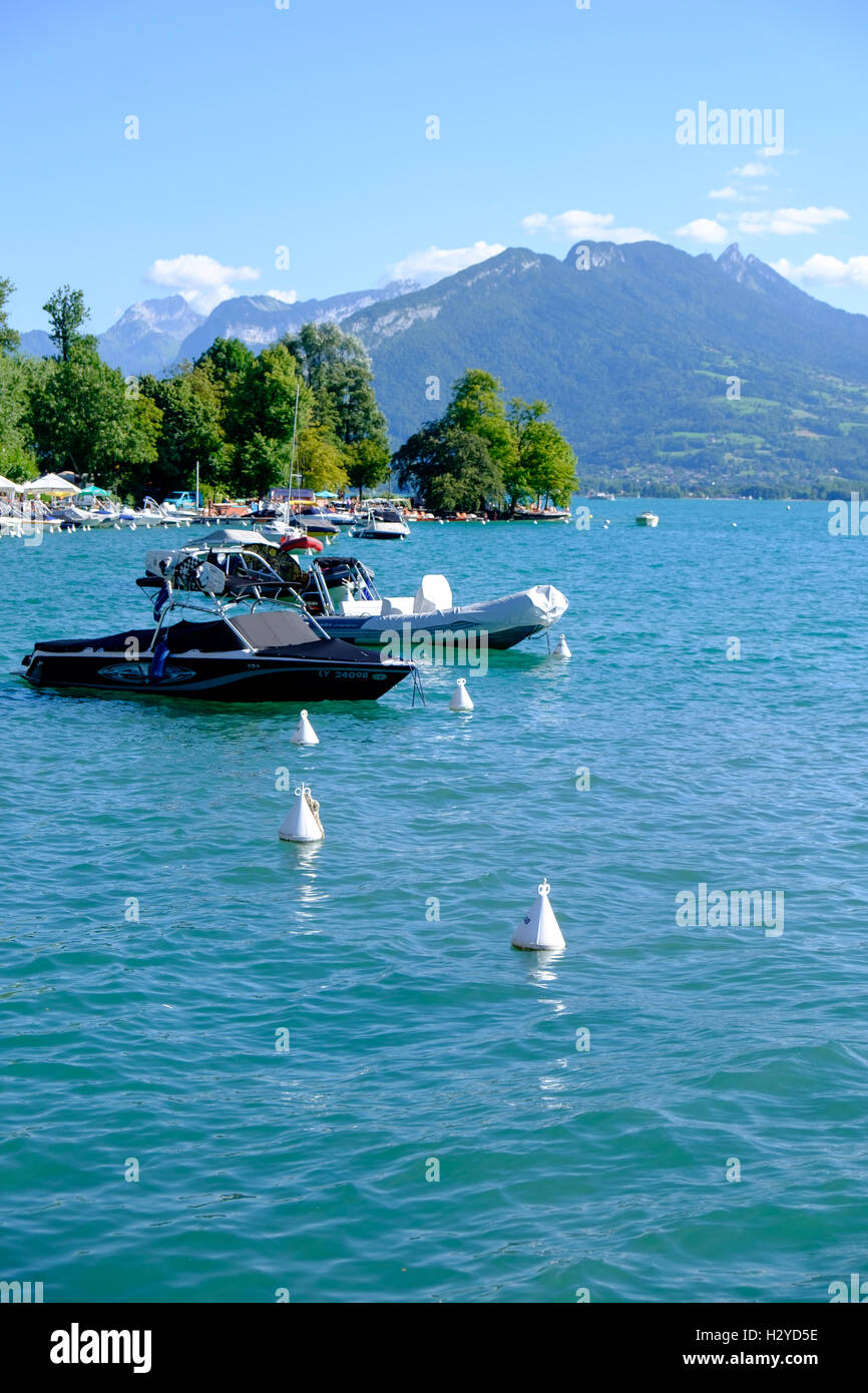 Veyrier du Lac, Haute-Savoie department, Rhone-Alpes region, France Stock Photo
