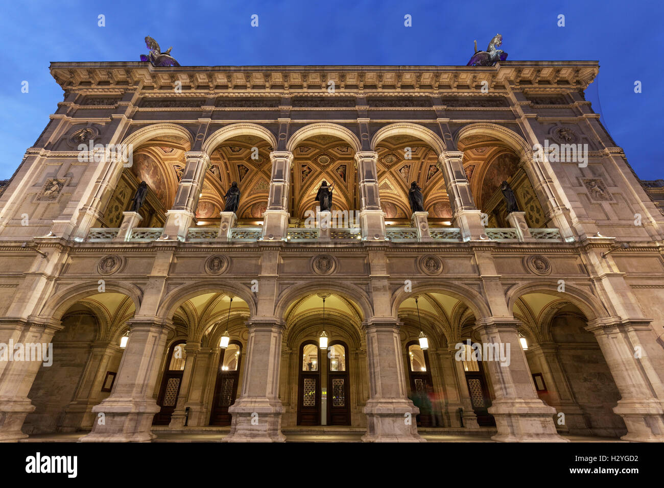 Vienna State Opera, Wiener Ringstrasse, 1st District, Vienna, Austria Stock Photo