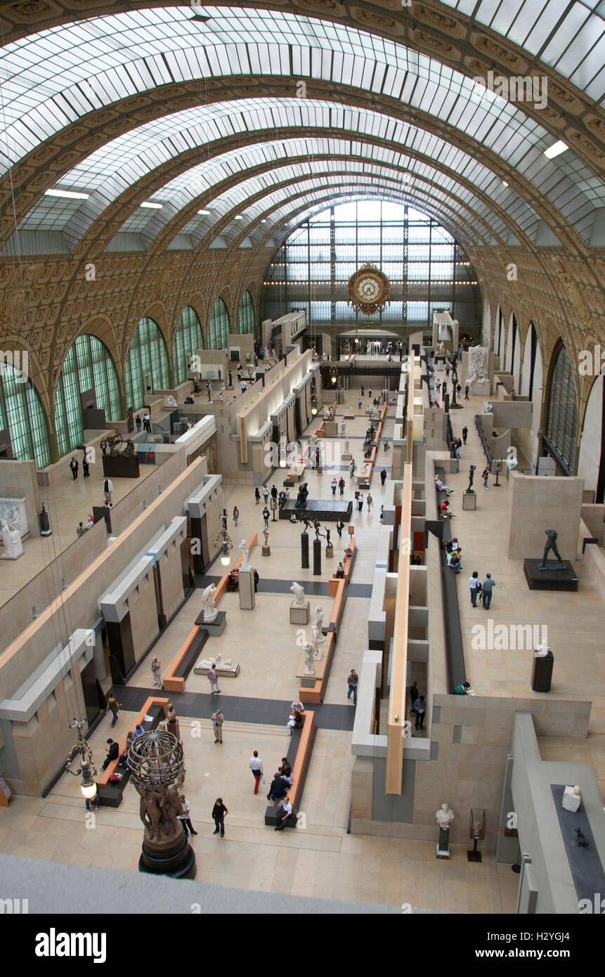 Musée d'Orsay, Orsay Museum, Paris, France, Europe Stock Photo