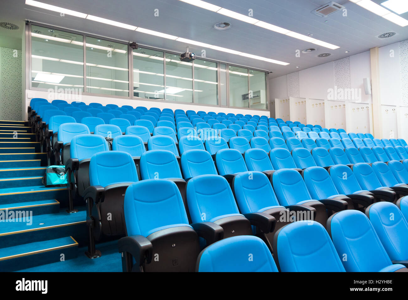 Empty conference hall. Stock Photo