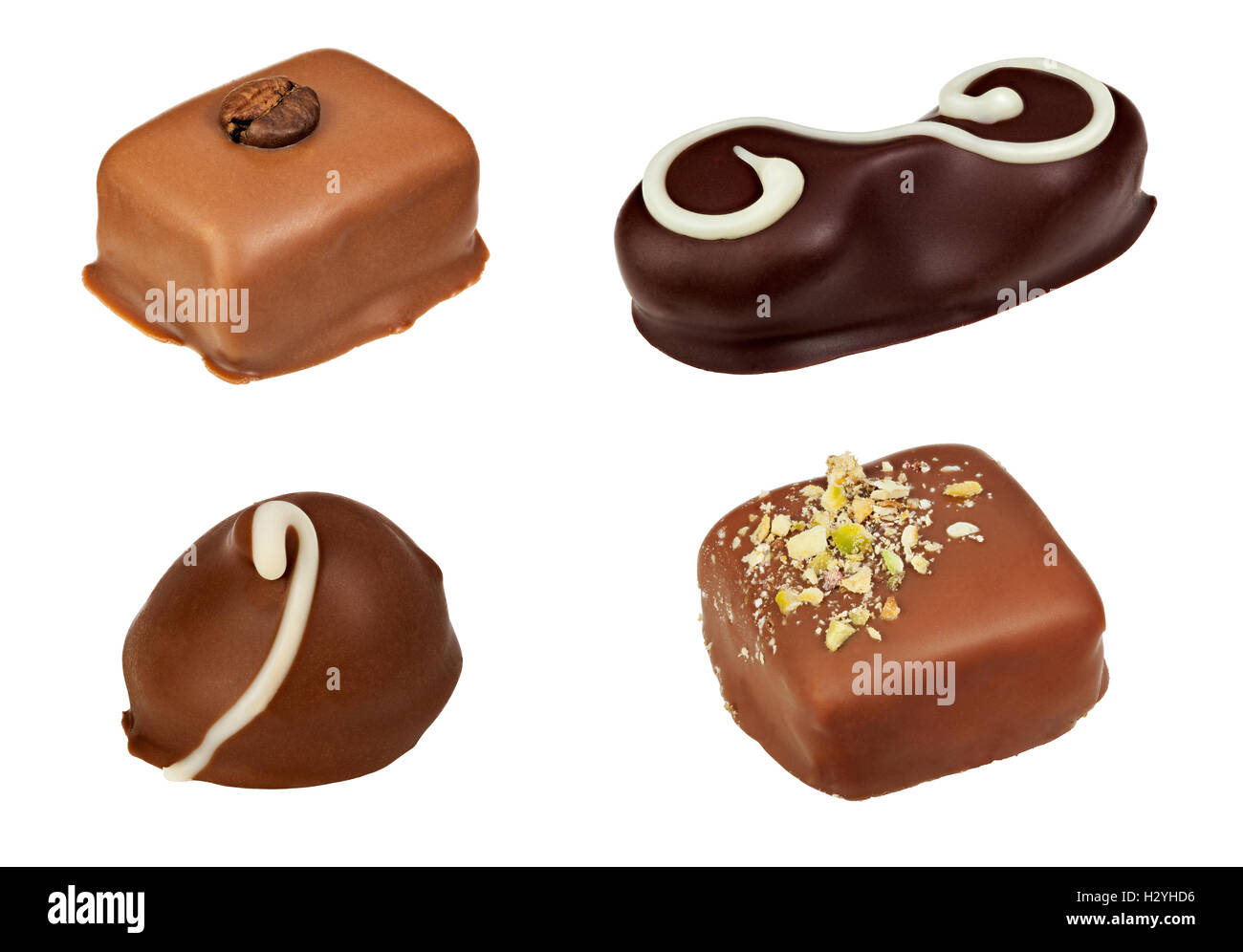 Chocolate Candies Stock Photo