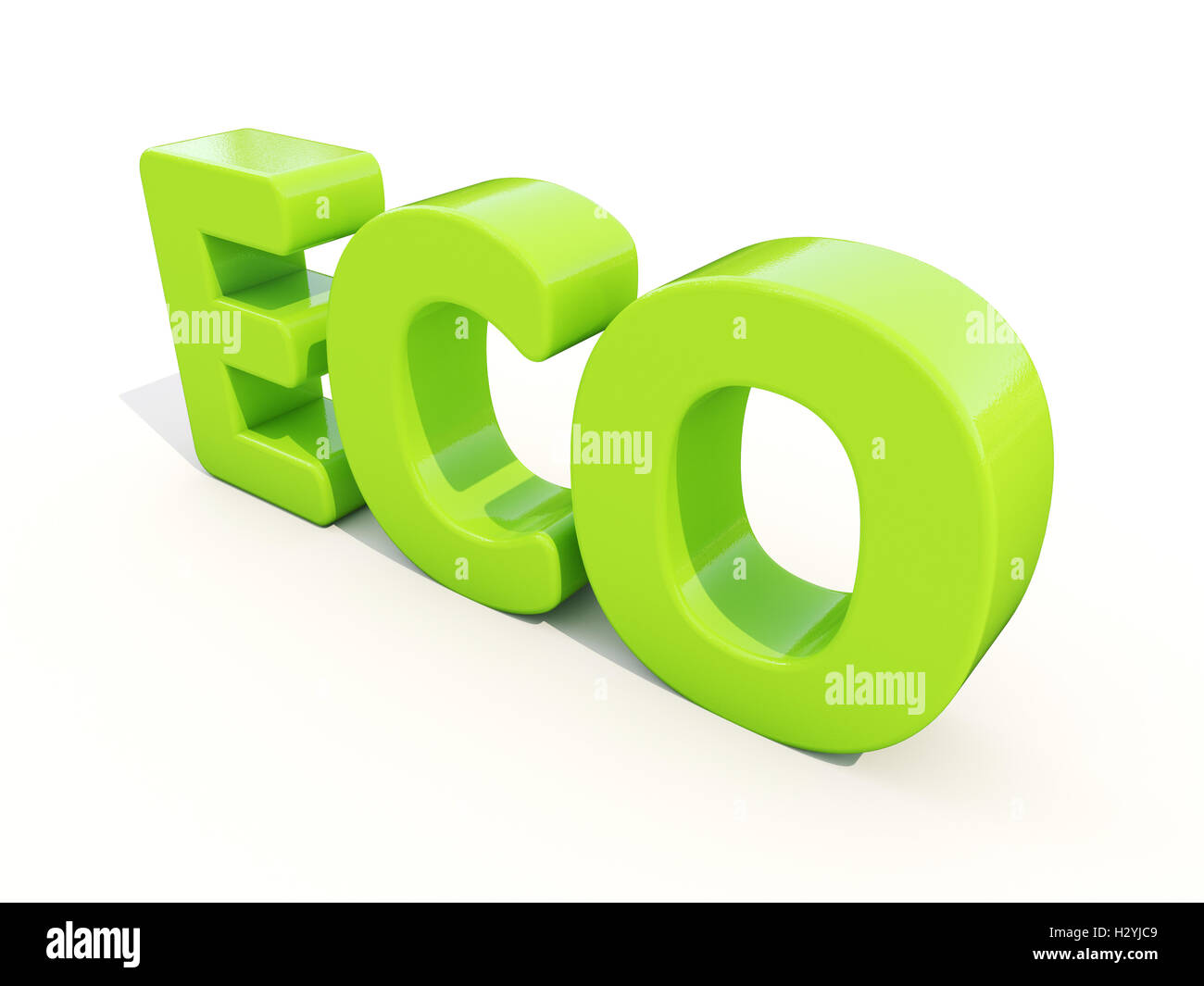 3d Eco Stock Photo